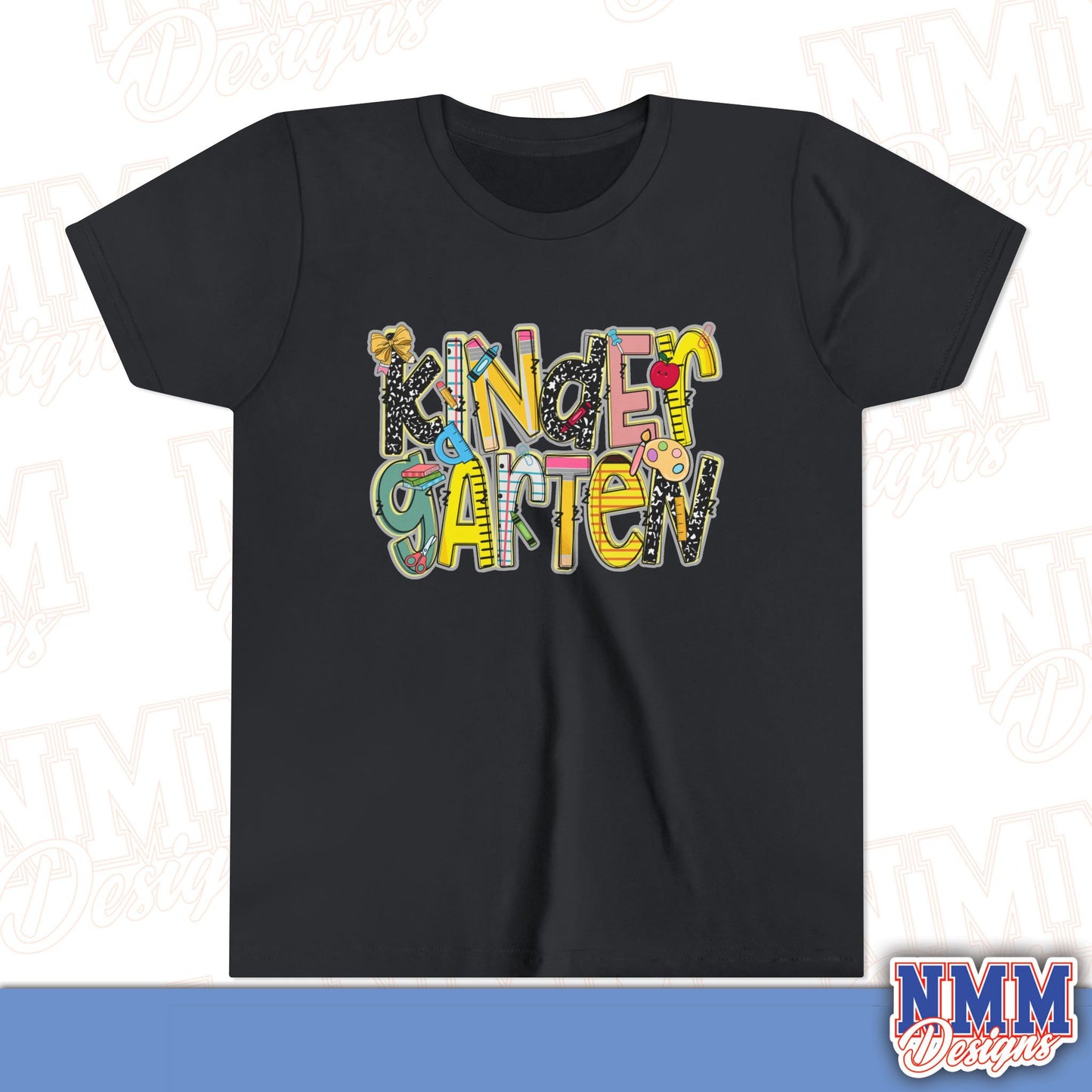 Kindergarten Back to School Youth Shirt, Kids Sportswear, School Spirit Apparel, Back to School