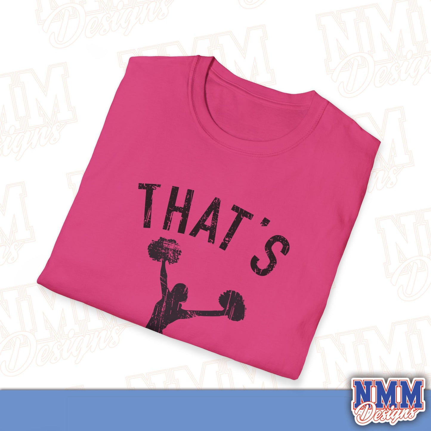 That's My Girl Cheer T-Shirt, Sports Tee, Active Lifestyle Wear, Cheerleading Apparel