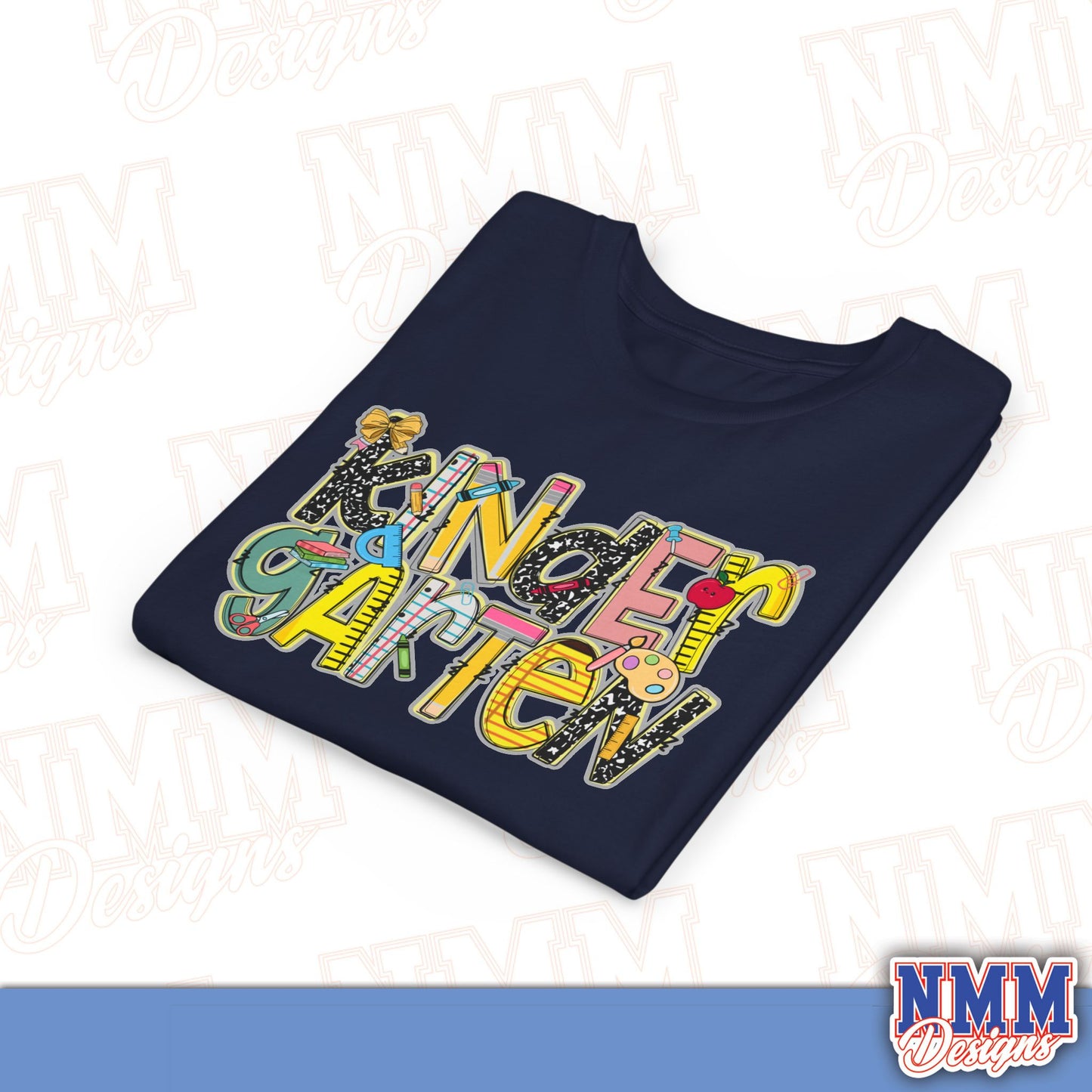 Kindergarten Back to School Youth Shirt, Kids Sportswear, School Spirit Apparel, Back to School