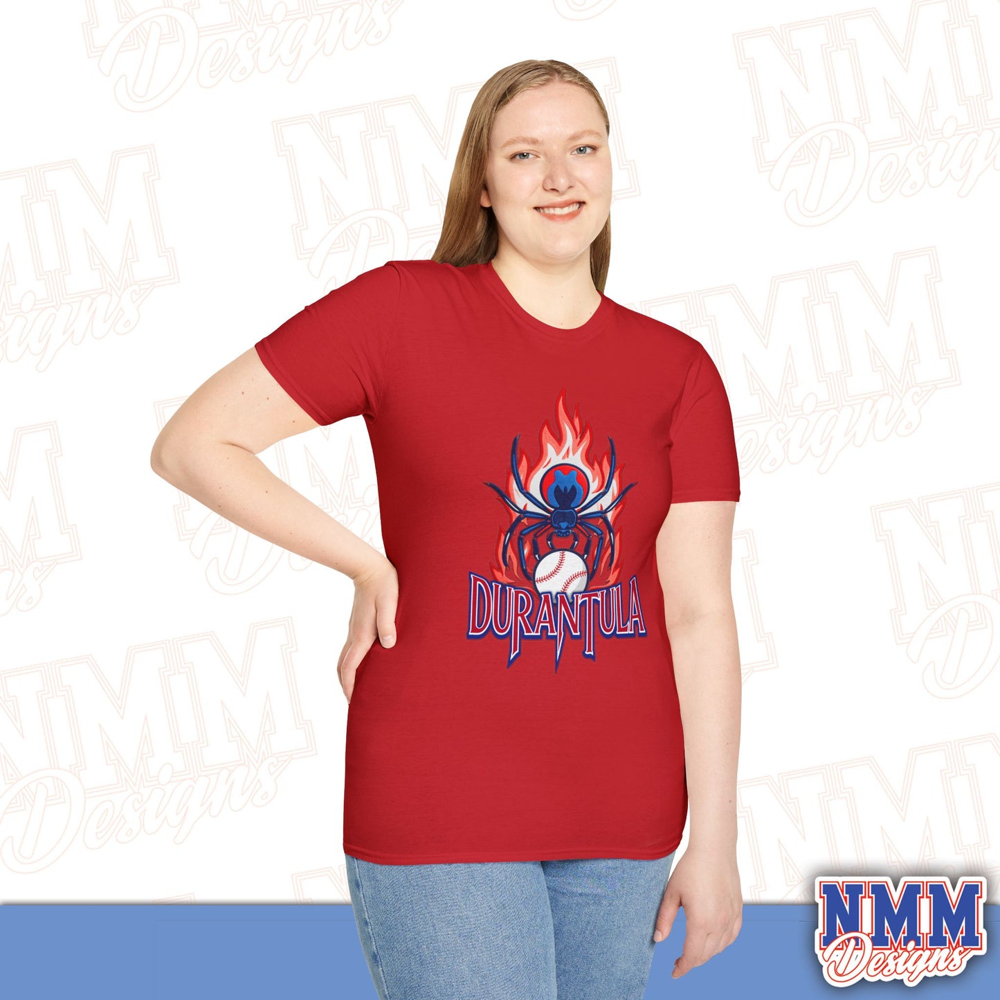 Durantula Graphic Unisex T-Shirt, Casual Wear, Gift for Fans, Funny Tee, Geek Culture Apparel, Summer Style, Philadelphia Baseball
