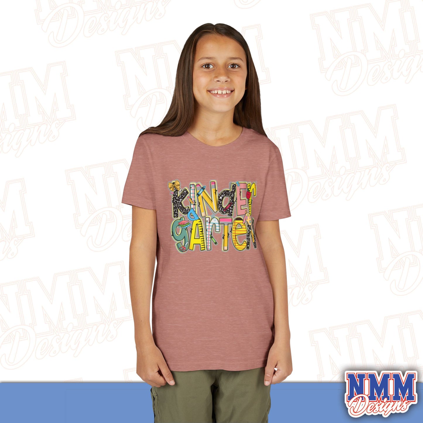 Kindergarten Back to School Youth Shirt, Kids Sportswear, School Spirit Apparel, Back to School