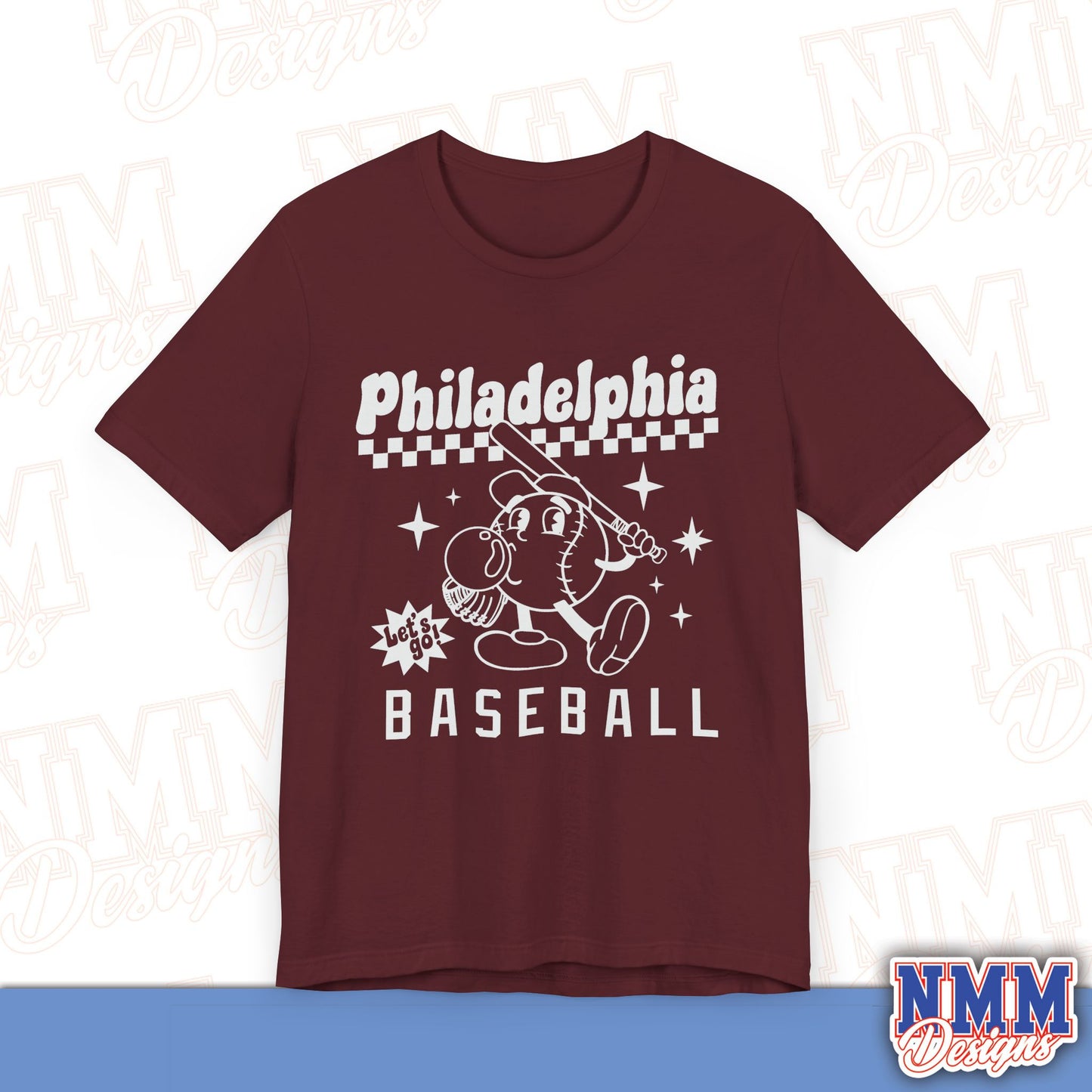 Philadelphia Baseball Retro Unisex Jersey Short Sleeve Tee Philadelphia Baseball