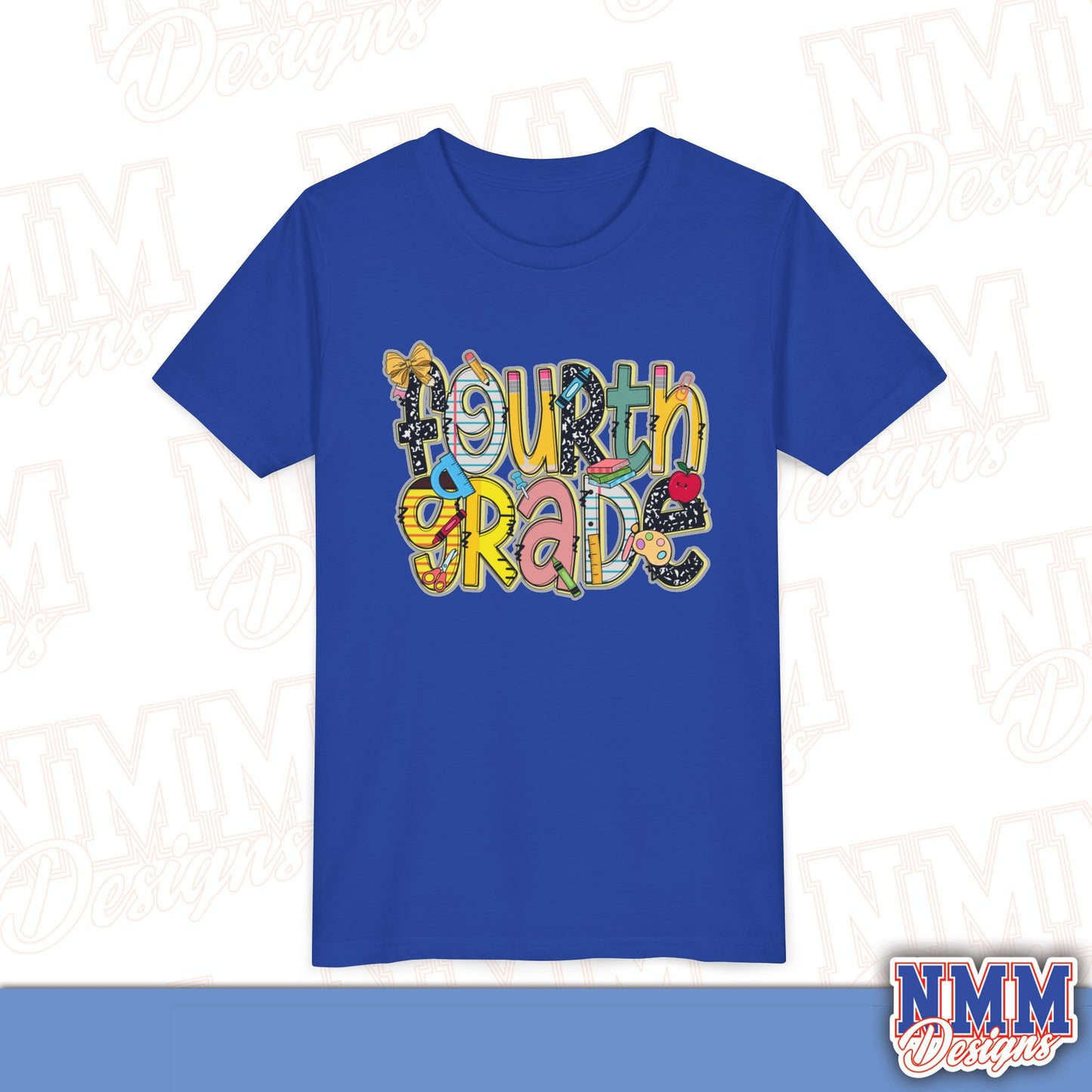 Fourth Grade Back to School Youth Shirt, Kids Sportswear, School Spirit Apparel, Back to School