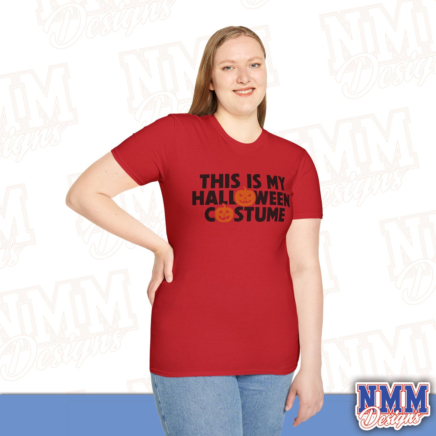 Halloween Costume T-Shirt, Funny Halloween Tee, Unisex Graphic Shirt, Holiday Outfit, Spooky Season Apparel