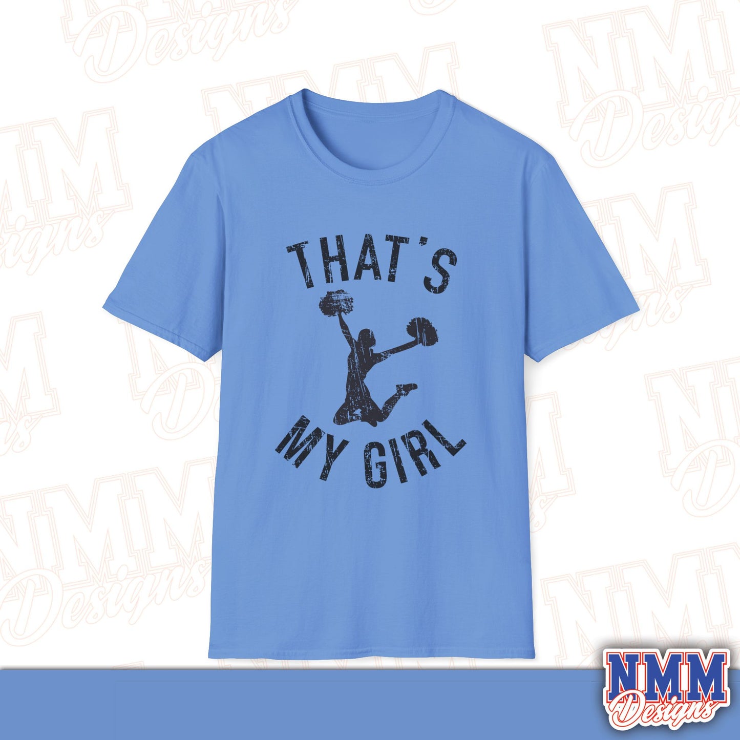 That's My Girl Cheer T-Shirt, Sports Tee, Active Lifestyle Wear, Cheerleading Apparel