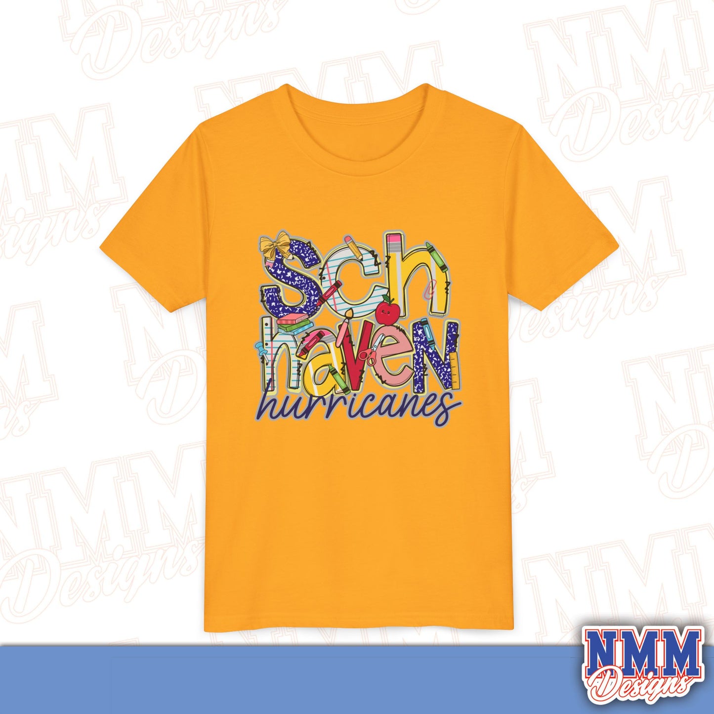 Schuylkill Haven Hurricanes Youth Shirt, Kids Sportswear,,School Spirit Apparel, Back to School