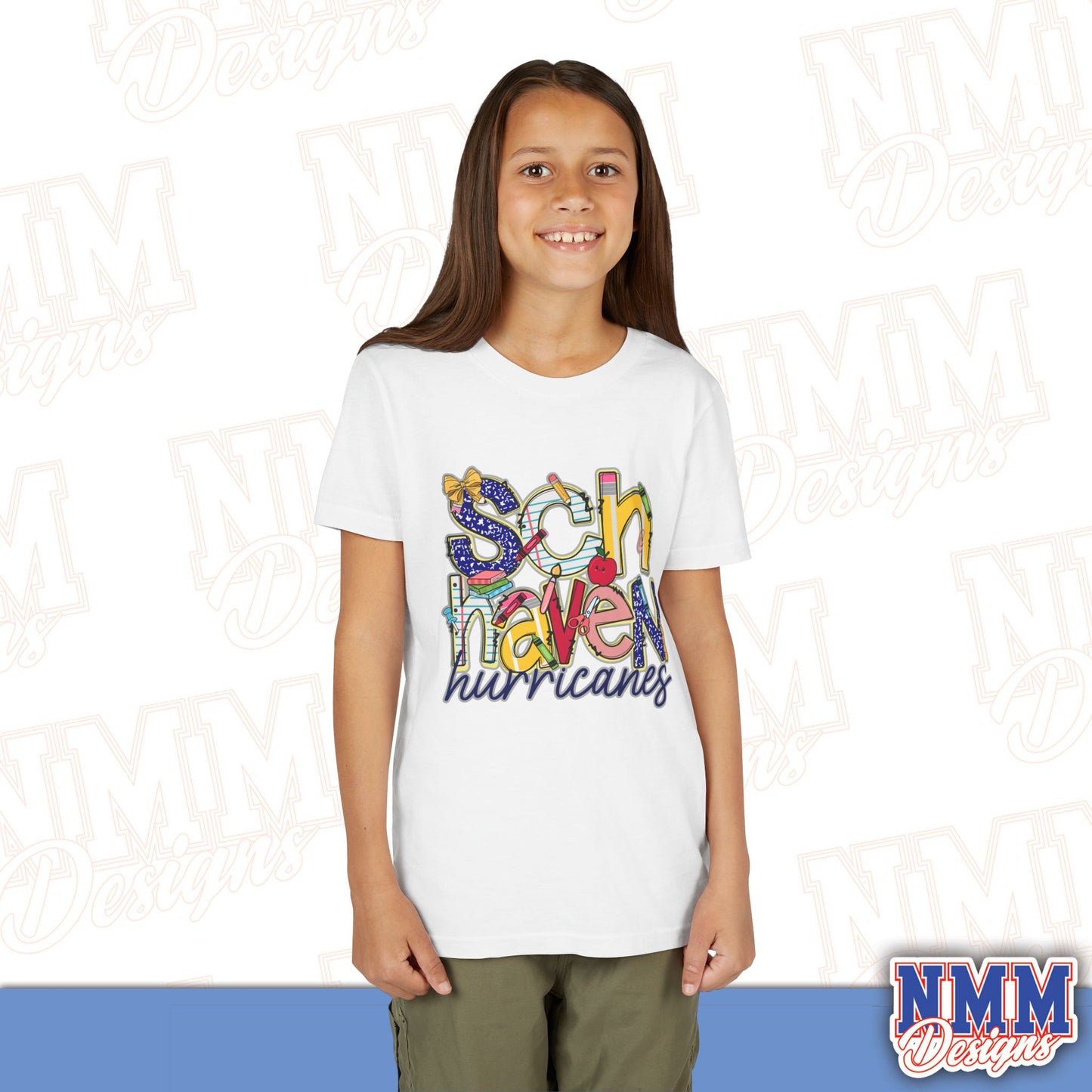 Schuylkill Haven Hurricanes Youth Shirt, Kids Sportswear,,School Spirit Apparel, Back to School