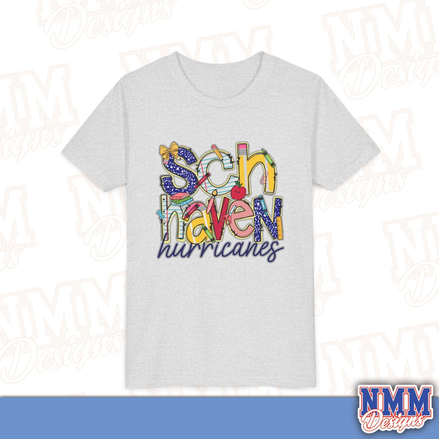 Schuylkill Haven Hurricanes Youth Shirt, Kids Sportswear,,School Spirit Apparel, Back to School
