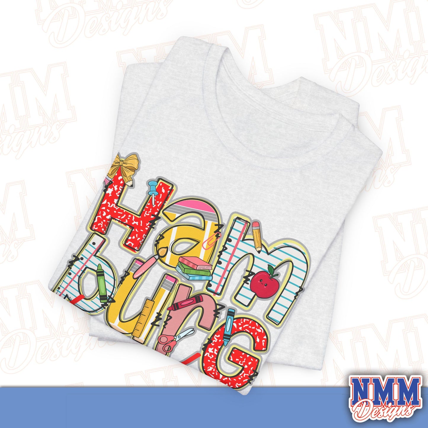 Hamburg Hawks Tee Shirt, Unisex Graphic T-Shirt, Casual Wear, Perfect for School Spirit, Gifts for Sports Fans, Summer Outfit