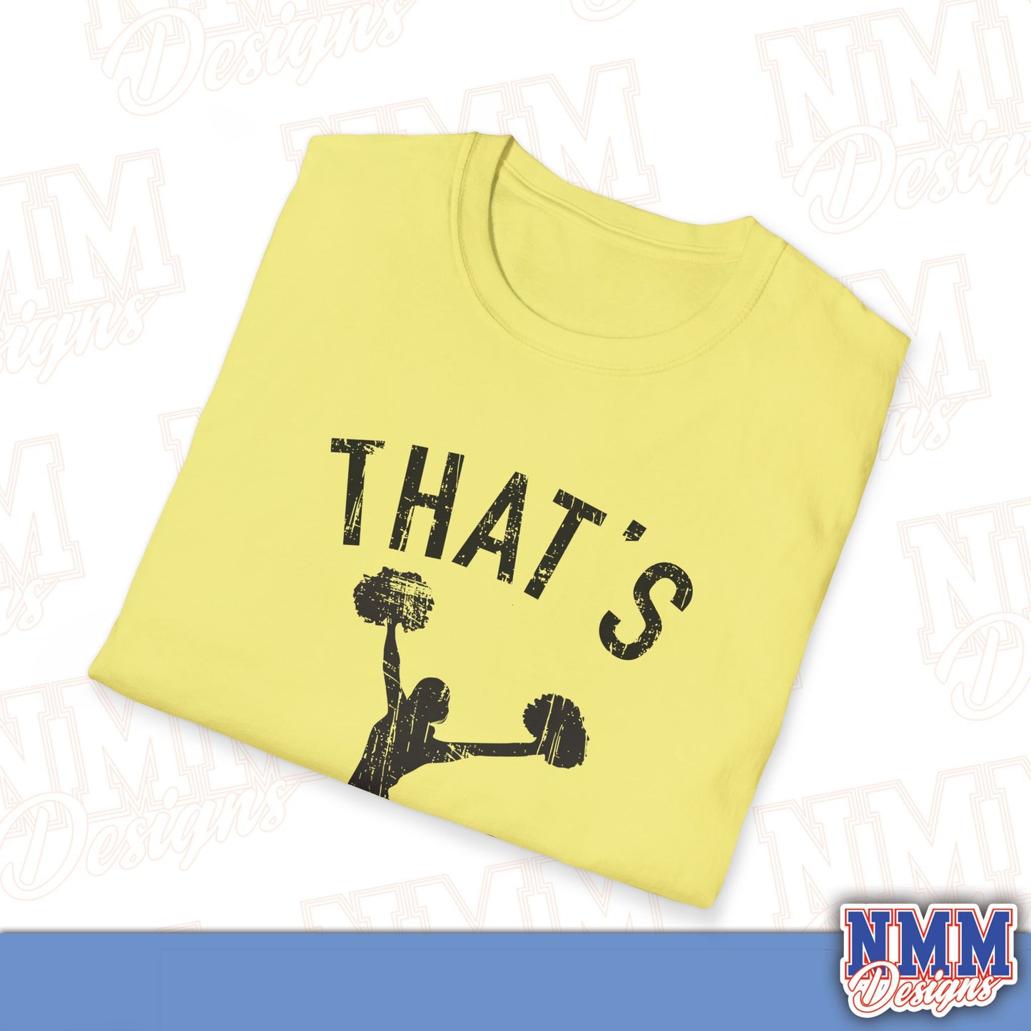 That's My Girl Cheer T-Shirt, Sports Tee, Active Lifestyle Wear, Cheerleading Apparel