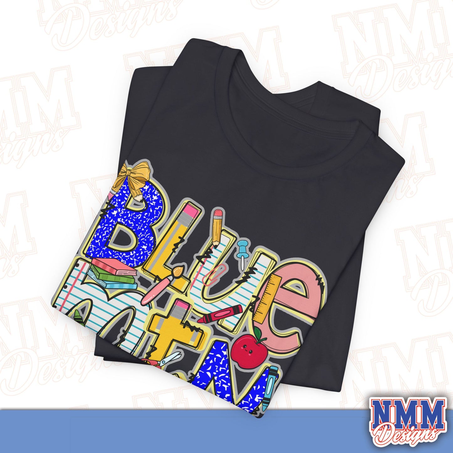 Blue Mountain Eagles Tee Shirt, Unisex Graphic T-Shirt, Casual Wear, Perfect for School Spirit, Gifts for Sports Fans, Summer Outfit