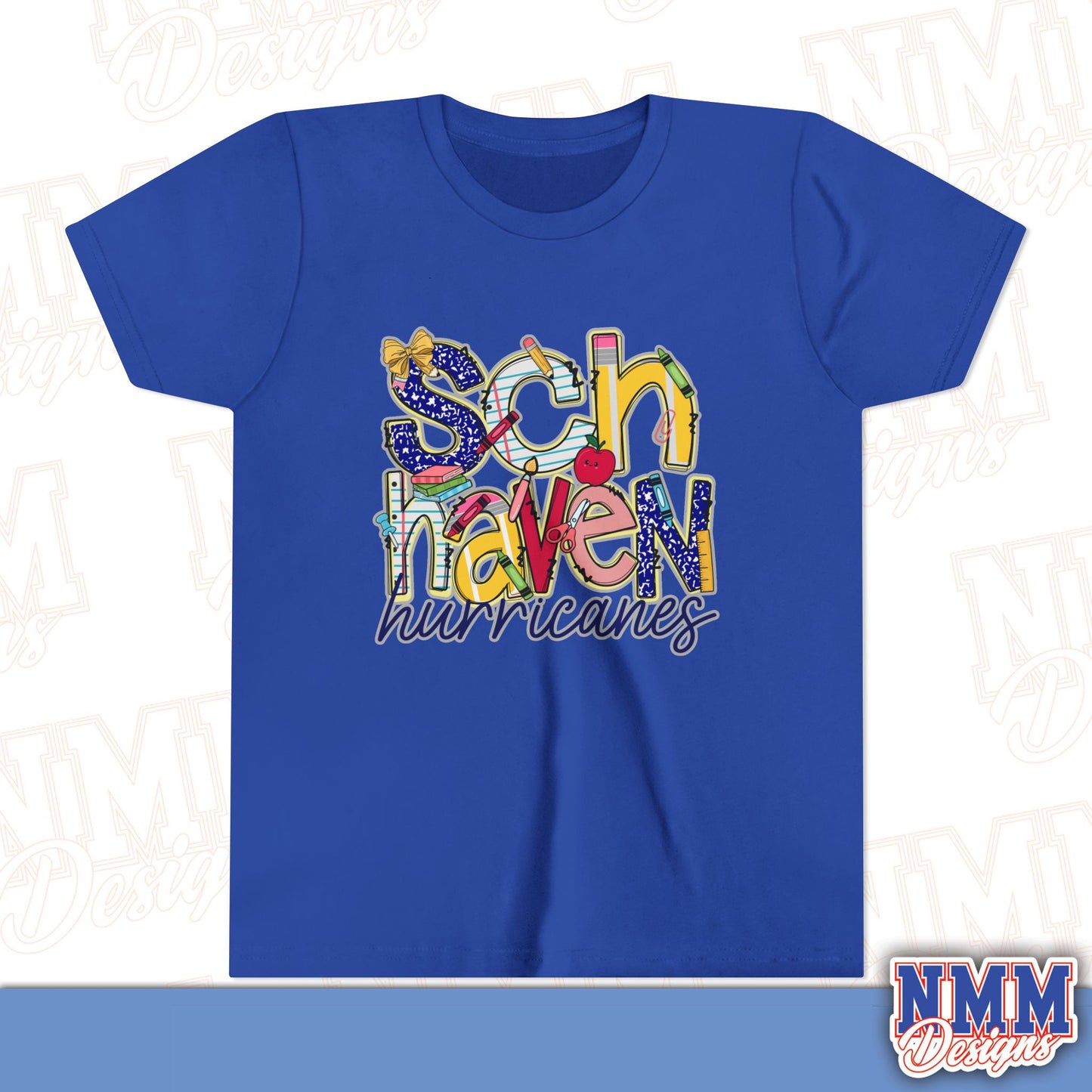 Schuylkill Haven Hurricanes Youth Shirt, Kids Sportswear,,School Spirit Apparel, Back to School