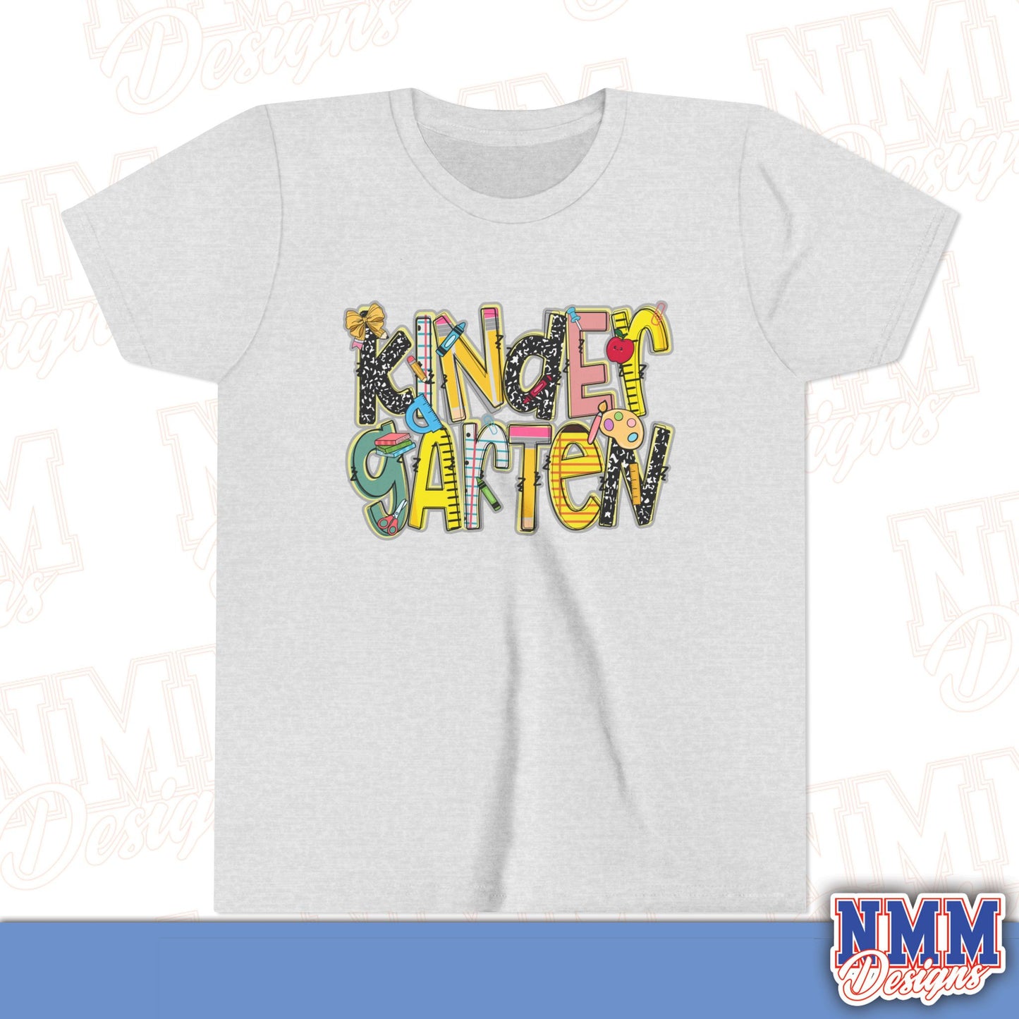 Kindergarten Back to School Youth Shirt, Kids Sportswear, School Spirit Apparel, Back to School