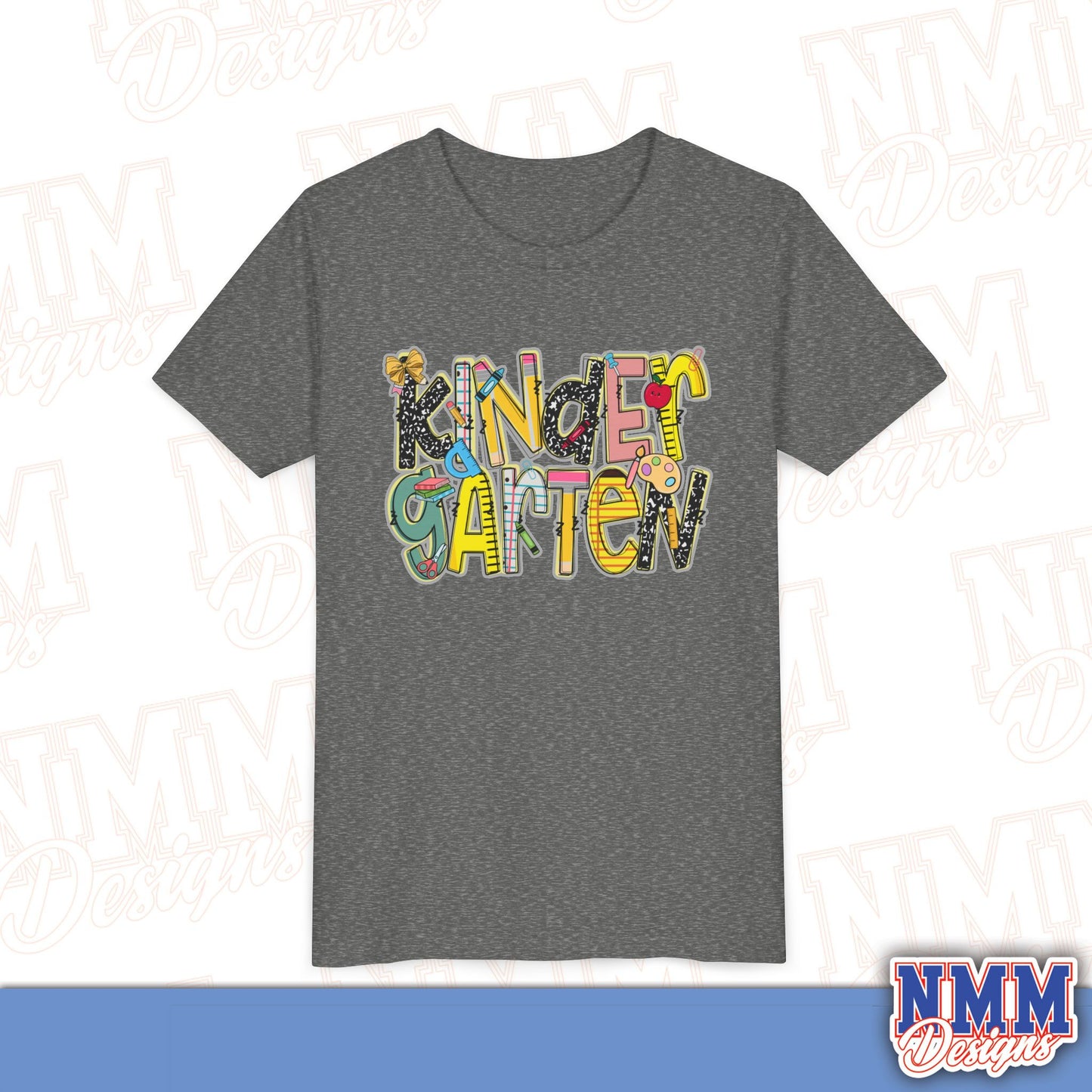 Kindergarten Back to School Youth Shirt, Kids Sportswear, School Spirit Apparel, Back to School