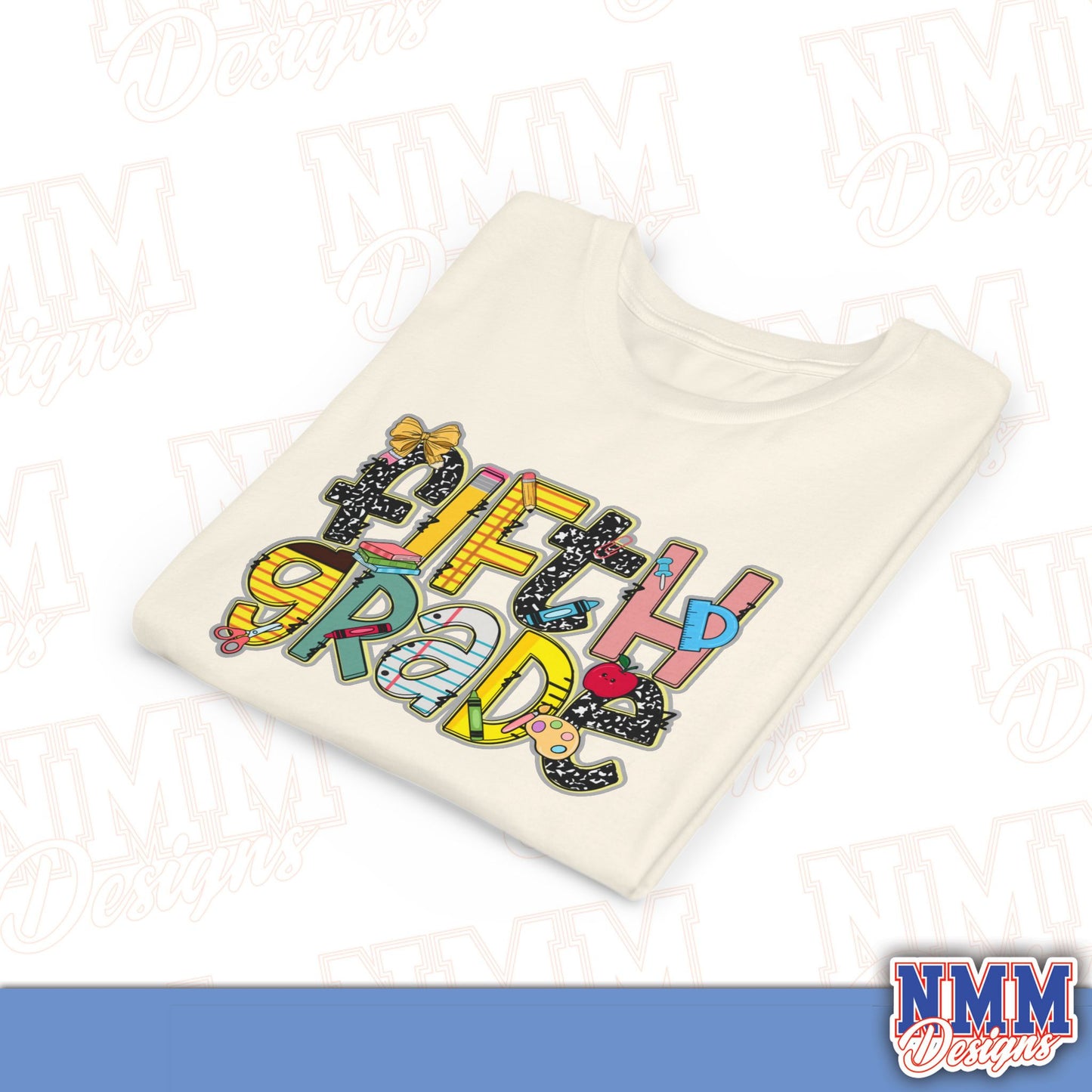 Copy of Fifth Grade Back to School Youth Shirt, Kids Sportswear, School Spirit Apparel, Back to School