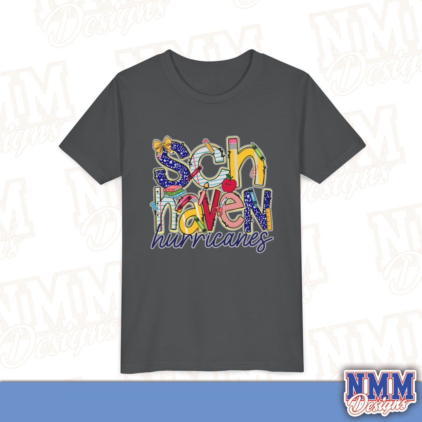 Schuylkill Haven Hurricanes Youth Shirt, Kids Sportswear,,School Spirit Apparel, Back to School