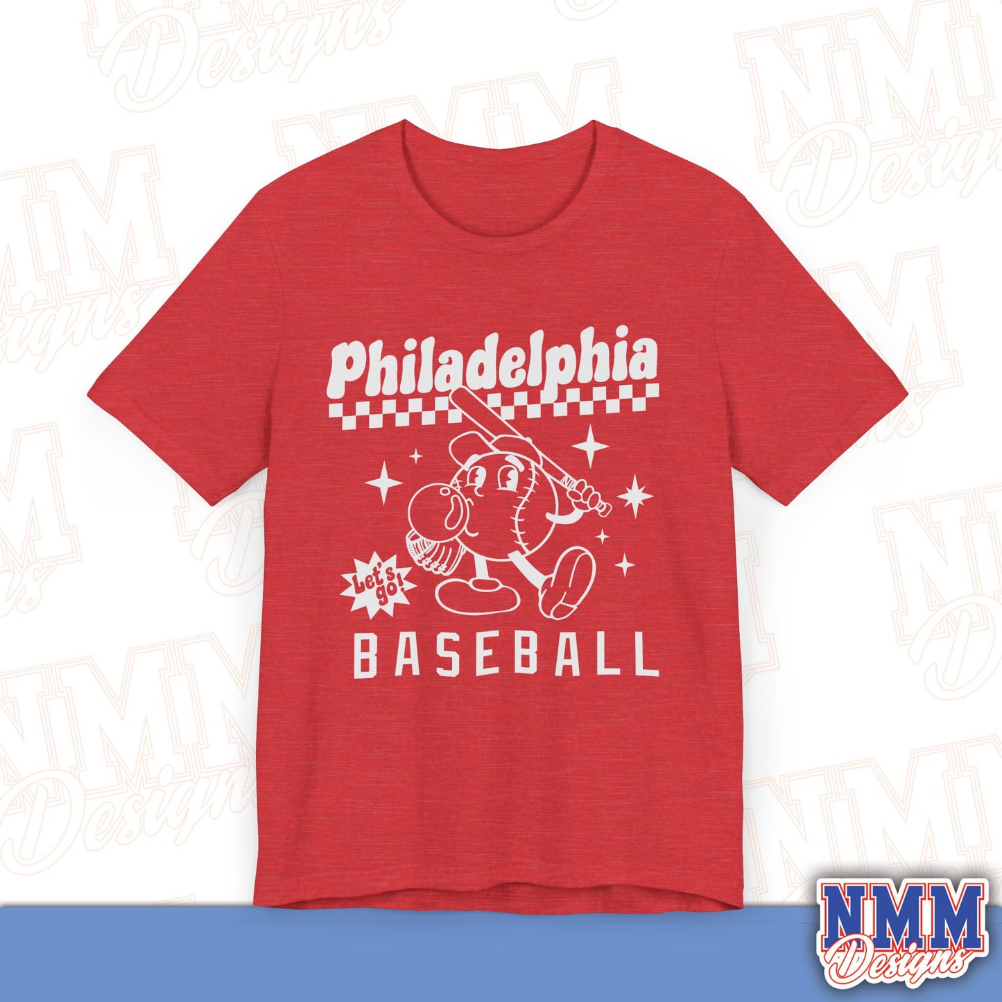 Philadelphia Baseball Retro Unisex Jersey Short Sleeve Tee Philadelphia Baseball