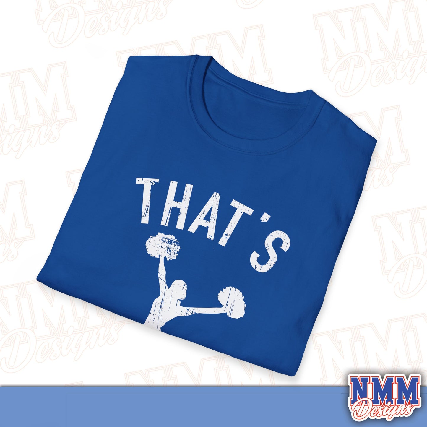 That's My Girl Cheer T-Shirt, Sports Tee, Active Lifestyle Wear, Cheerleading Apparel