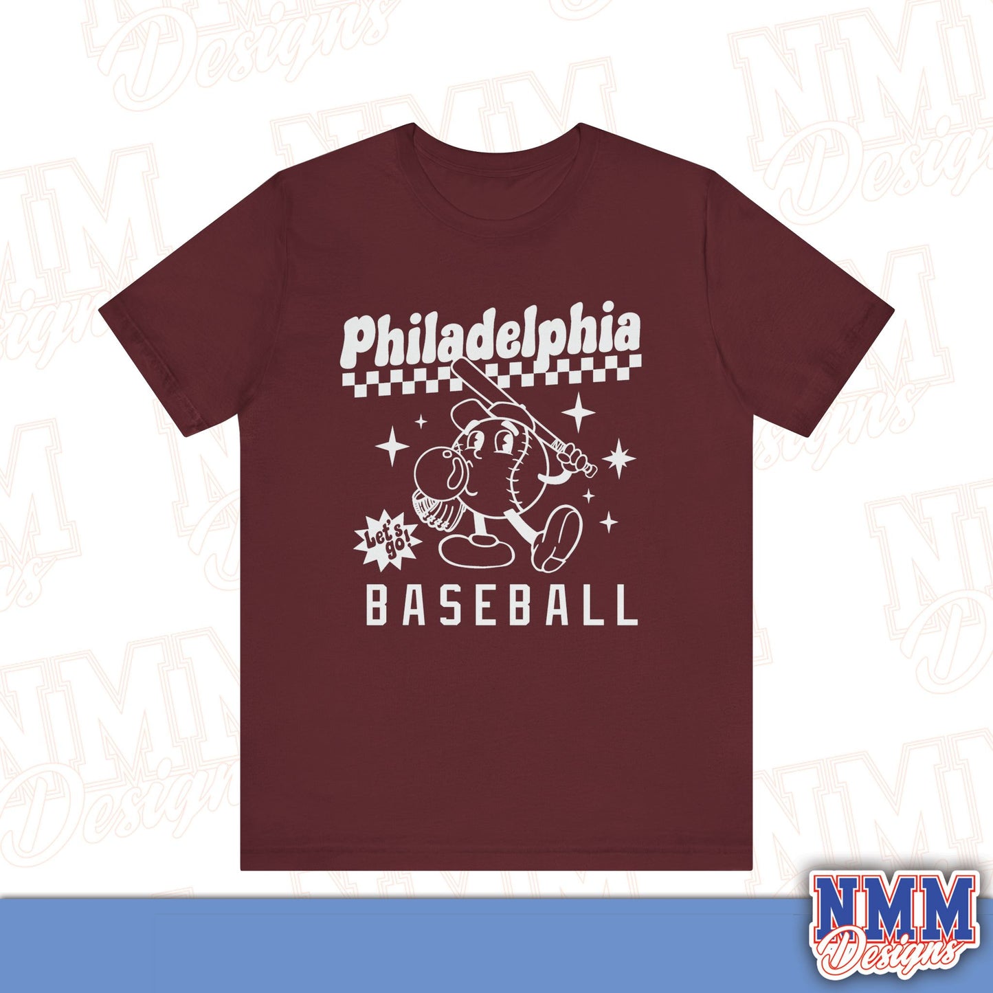 Philadelphia Baseball Retro Unisex Jersey Short Sleeve Tee Philadelphia Baseball