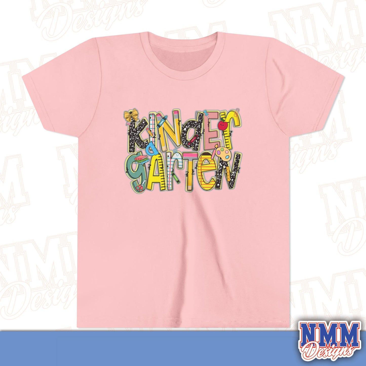 Kindergarten Back to School Youth Shirt, Kids Sportswear, School Spirit Apparel, Back to School