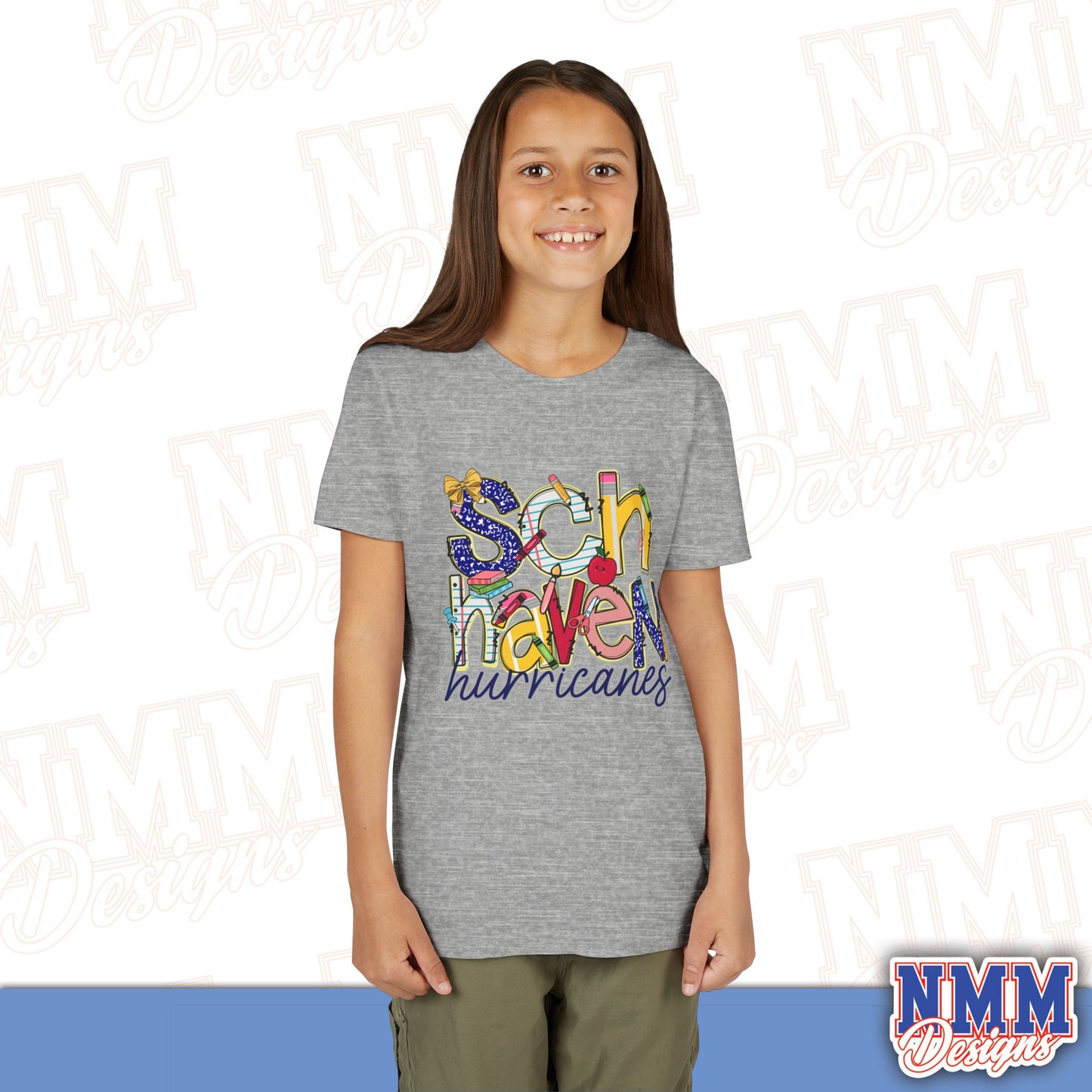 Schuylkill Haven Hurricanes Youth Shirt, Kids Sportswear,,School Spirit Apparel, Back to School