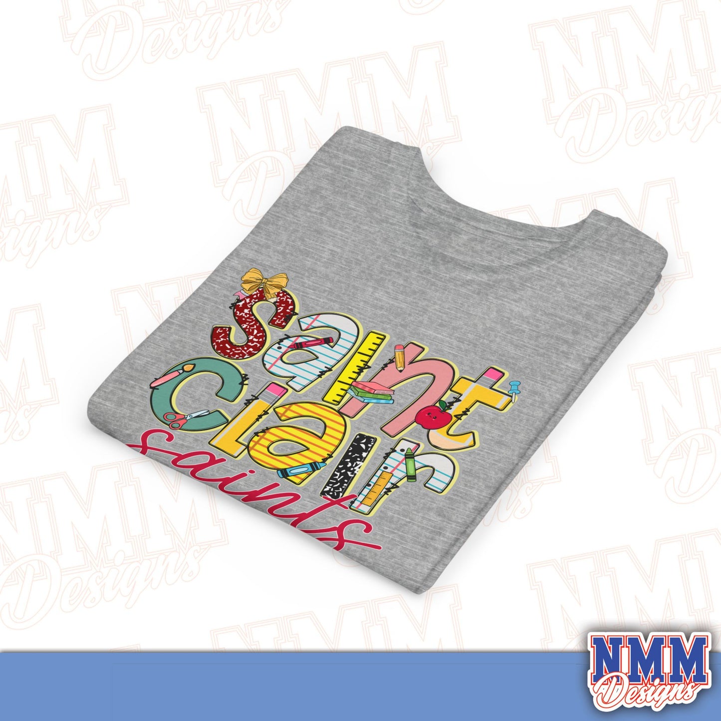 Saint Clair School Youth Shirt, Kids Sportswear, School Spirit Apparel, Back to School