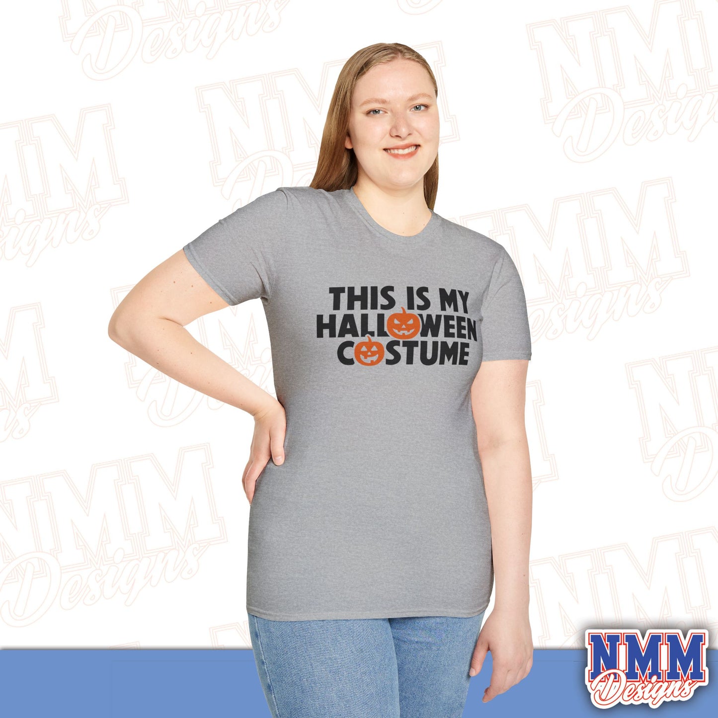 Halloween Costume T-Shirt, Funny Halloween Tee, Unisex Graphic Shirt, Holiday Outfit, Spooky Season Apparel