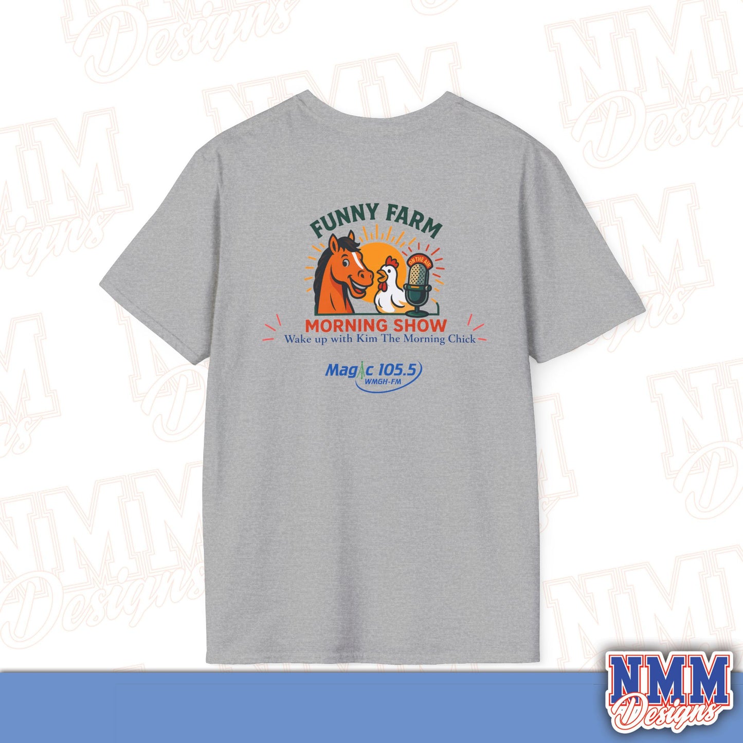 Morning Chick T-Shirt — Funny Farm Morning Show - Magic 105.5 WMGH