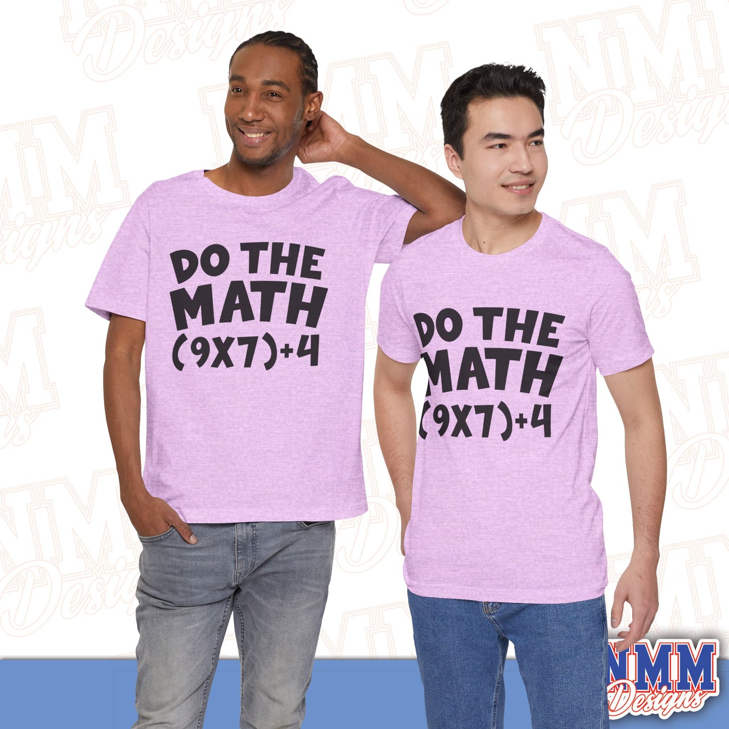 6 7 (DO THE MATH) Unisex Jersey Short Sleeve Tee