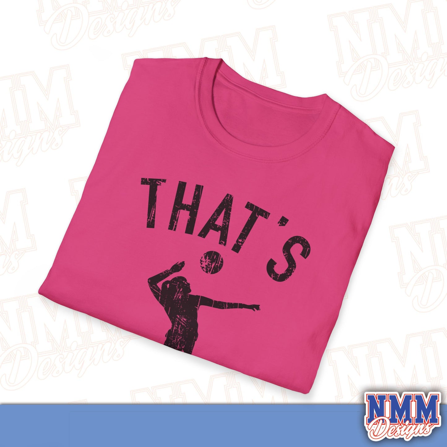 That's My Girl Volleyball T-Shirt, Sports Tee, Active Lifestyle Wear, Volleyball Apparel