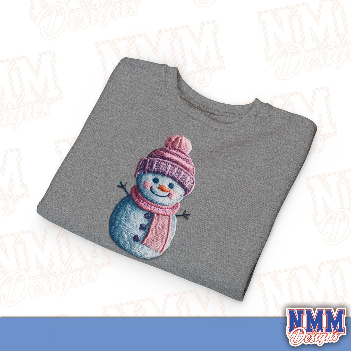 Cute Snowman Toddler Sweatshirt - Cozy Winter Wear
