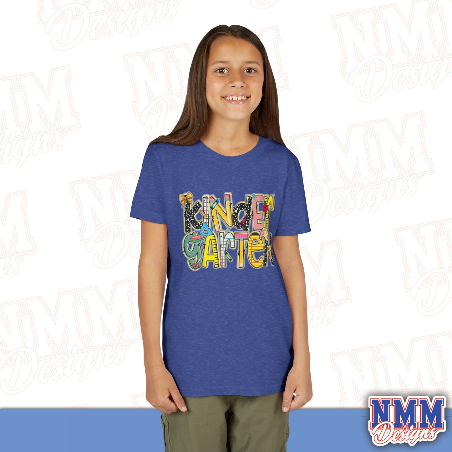 Kindergarten Back to School Youth Shirt, Kids Sportswear, School Spirit Apparel, Back to School