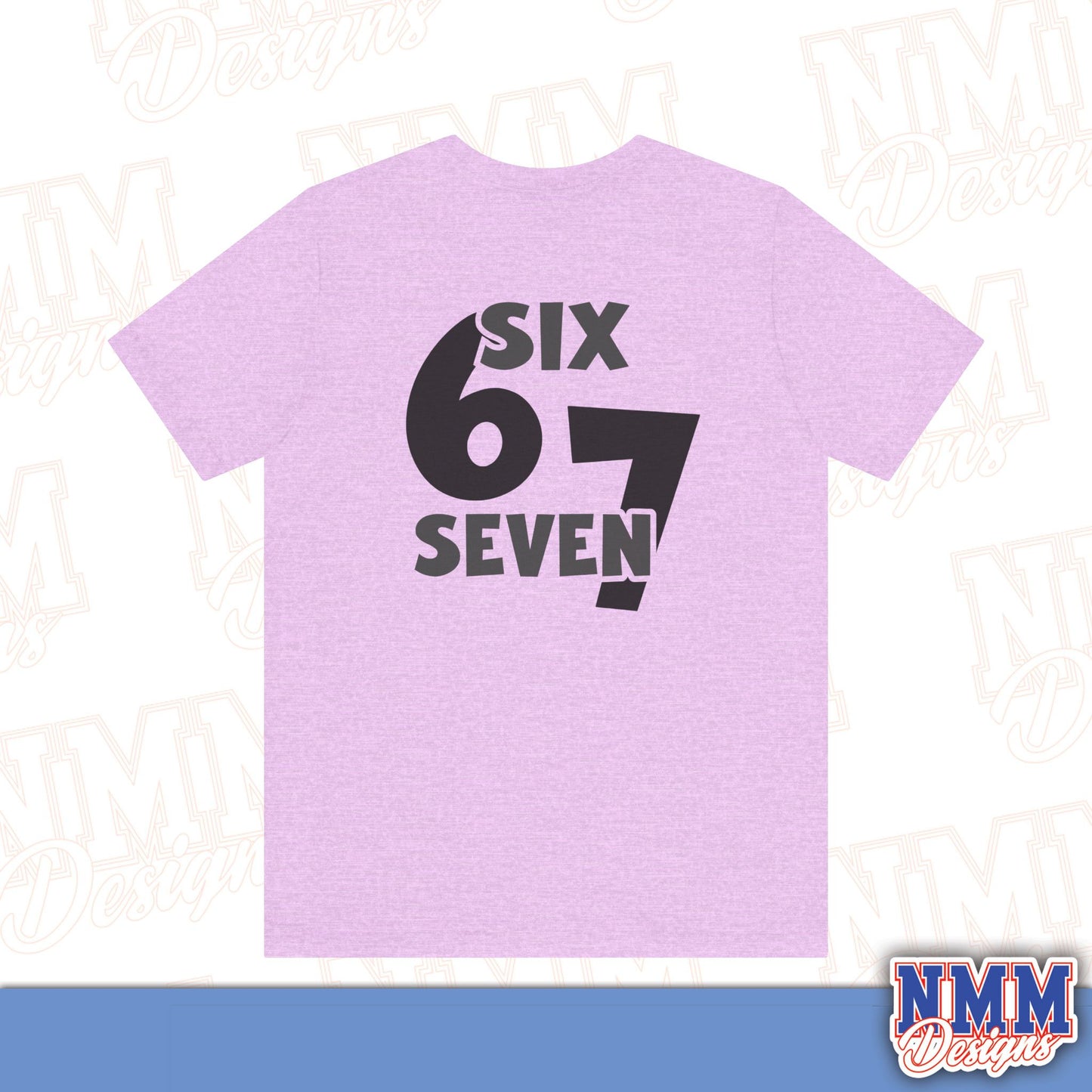 6 7 (DO THE MATH) Unisex Jersey Short Sleeve Tee