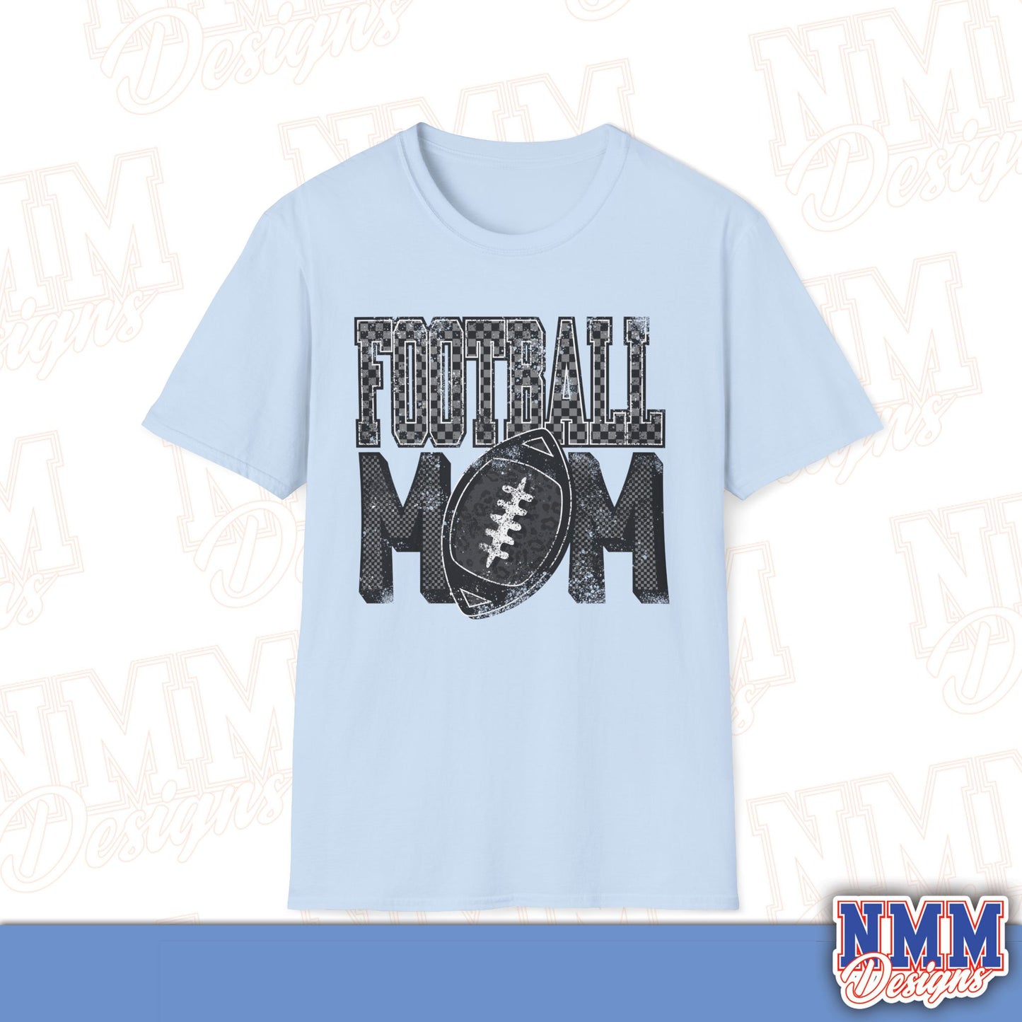 Football Mom Unisex Softstyle T-Shirt, Game Day Tee, Gift for Moms, Sports Apparel, Casual Wear