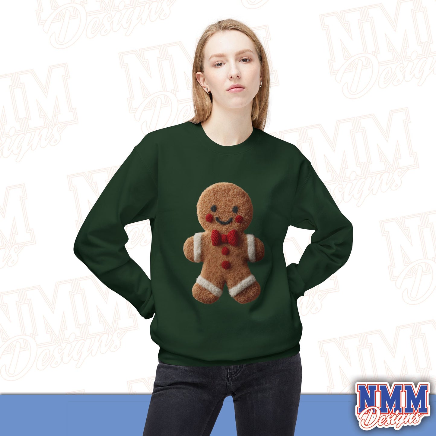 Gingerbread Man Crewneck Sweatshirt