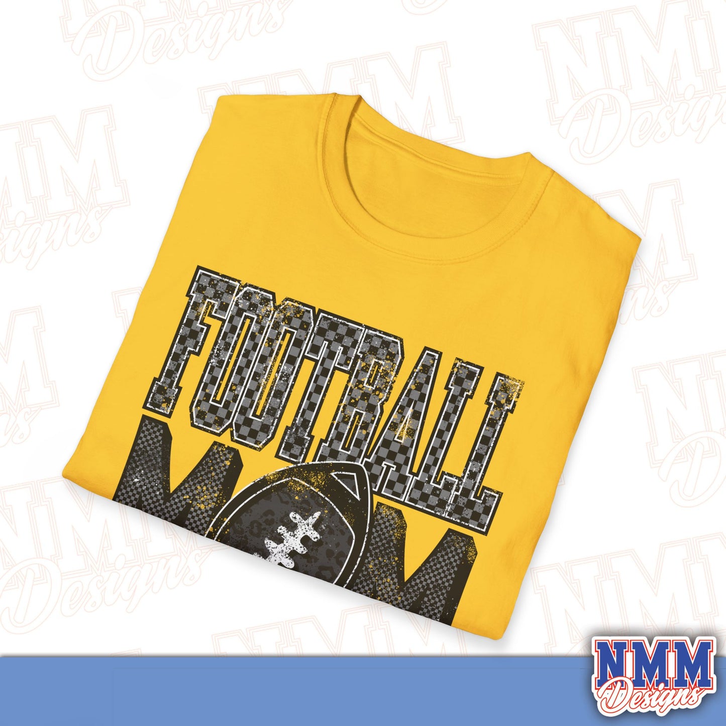 Football Mom Unisex Softstyle T-Shirt, Game Day Tee, Gift for Moms, Sports Apparel, Casual Wear