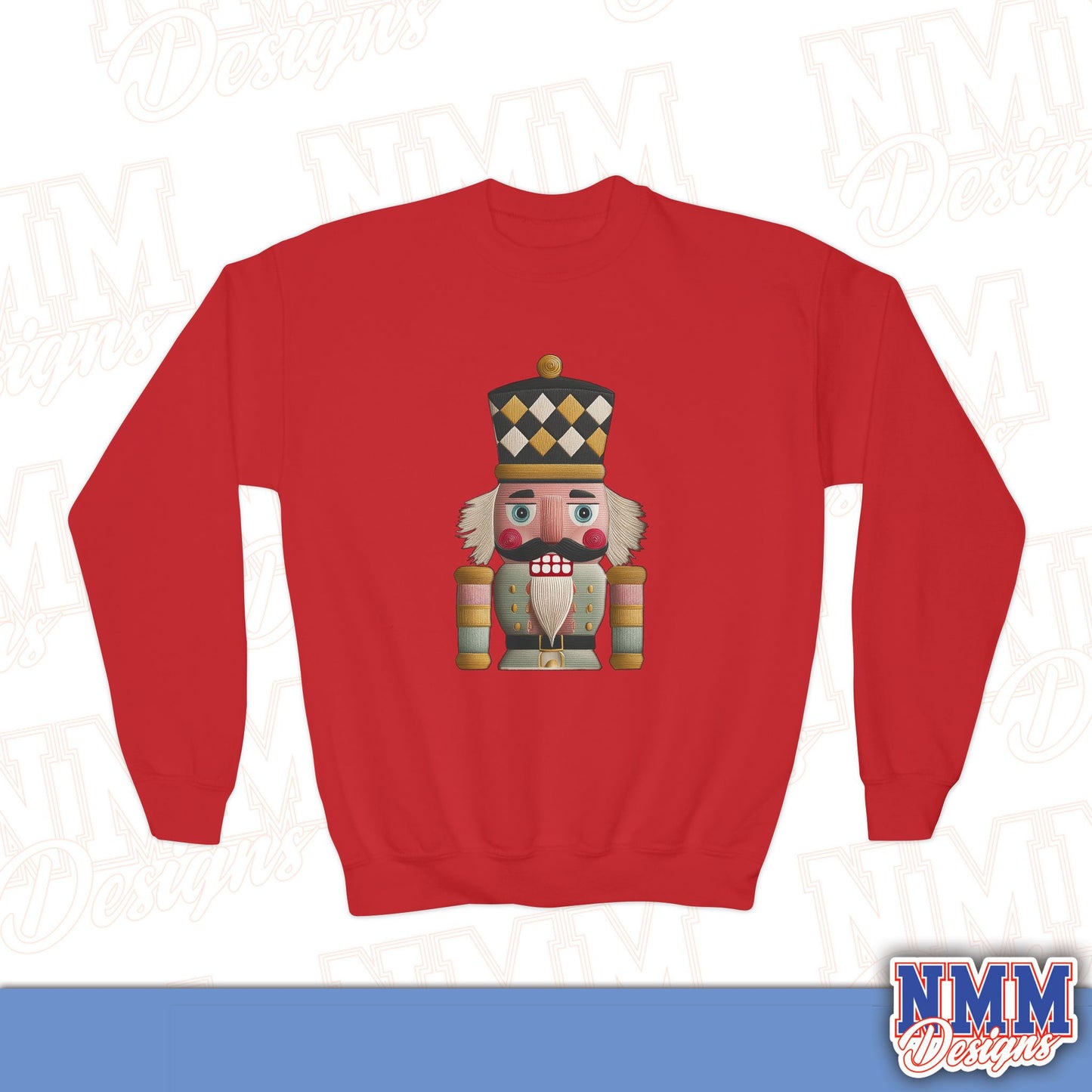 Nutcracker Youth Crewneck Sweatshirt - Cozy Holiday Gift