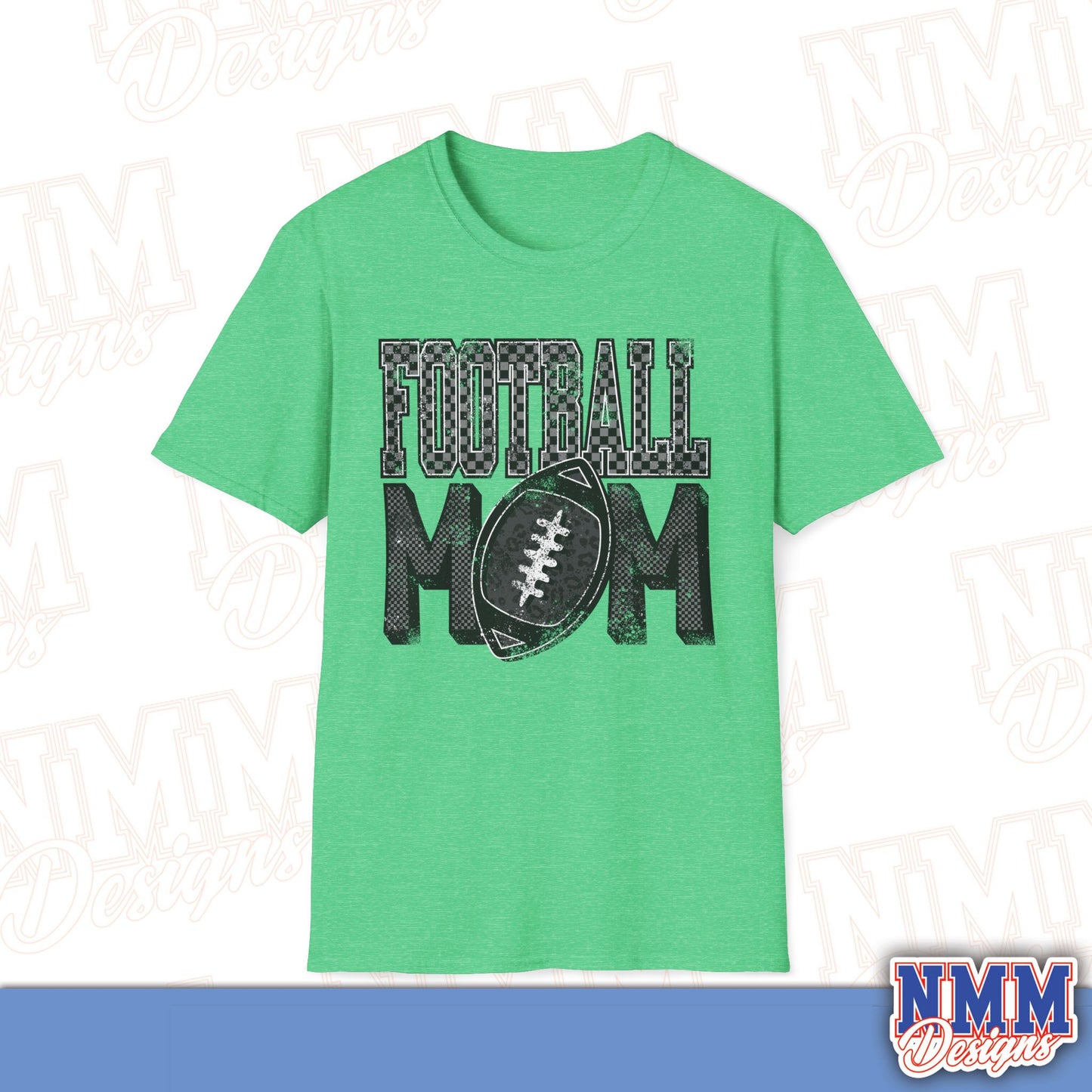 Football Mom Unisex Softstyle T-Shirt, Game Day Tee, Gift for Moms, Sports Apparel, Casual Wear