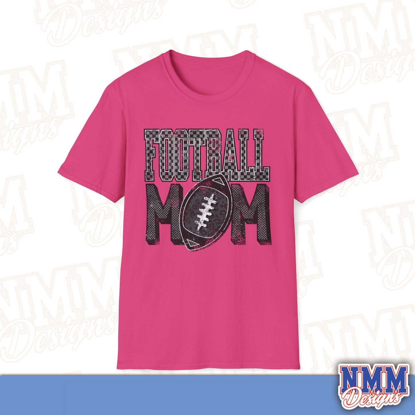 Football Mom Unisex Softstyle T-Shirt, Game Day Tee, Gift for Moms, Sports Apparel, Casual Wear
