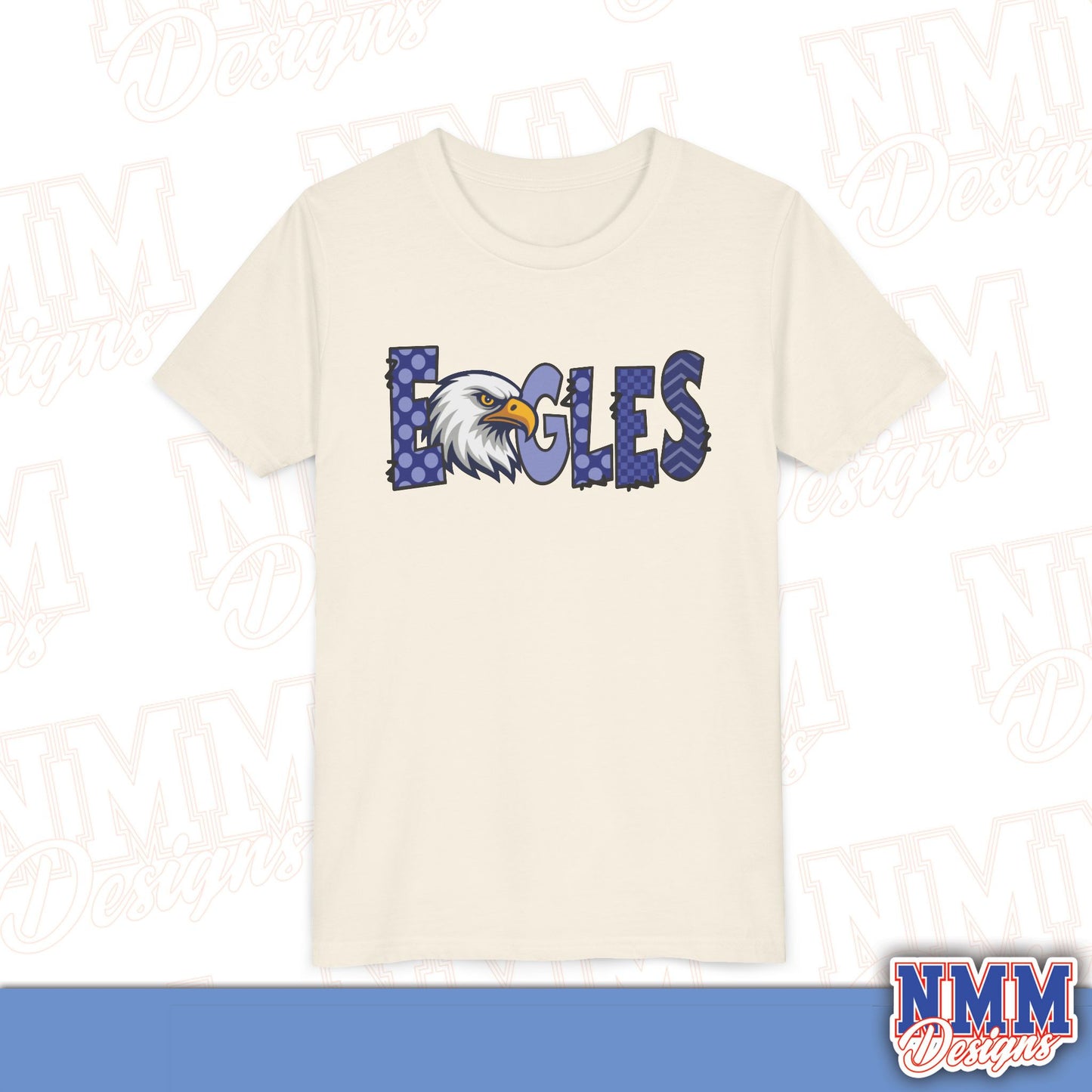 Eagles Youth Shirt, Kids Sportswear, School Spirit Apparel, Back to School