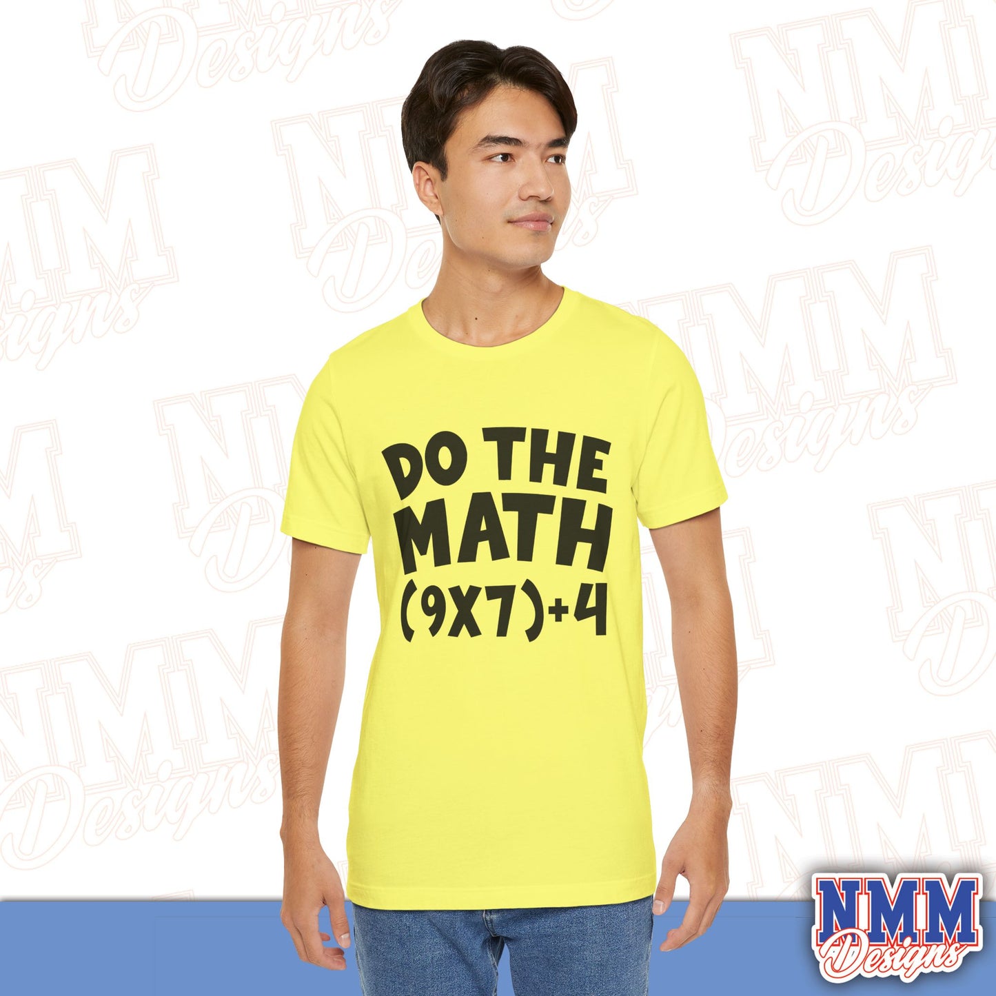 6 7 (DO THE MATH) Unisex Jersey Short Sleeve Tee