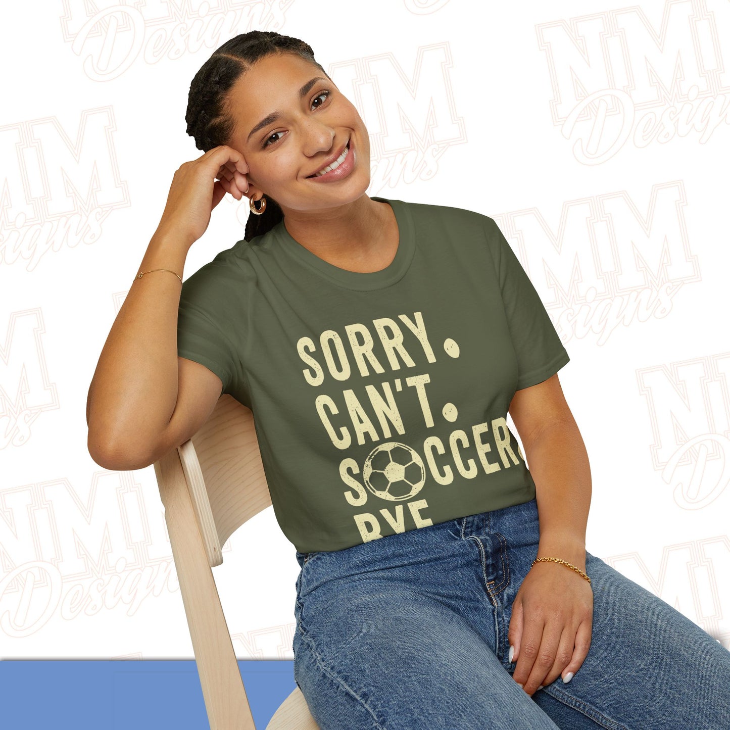 Soccer Lover's Unisex T-Shirt, Cute Sports Top, Gift for Athletes, Game Day Apparel, Casual Wear, Funny Quote Tee, Birthday Gift
