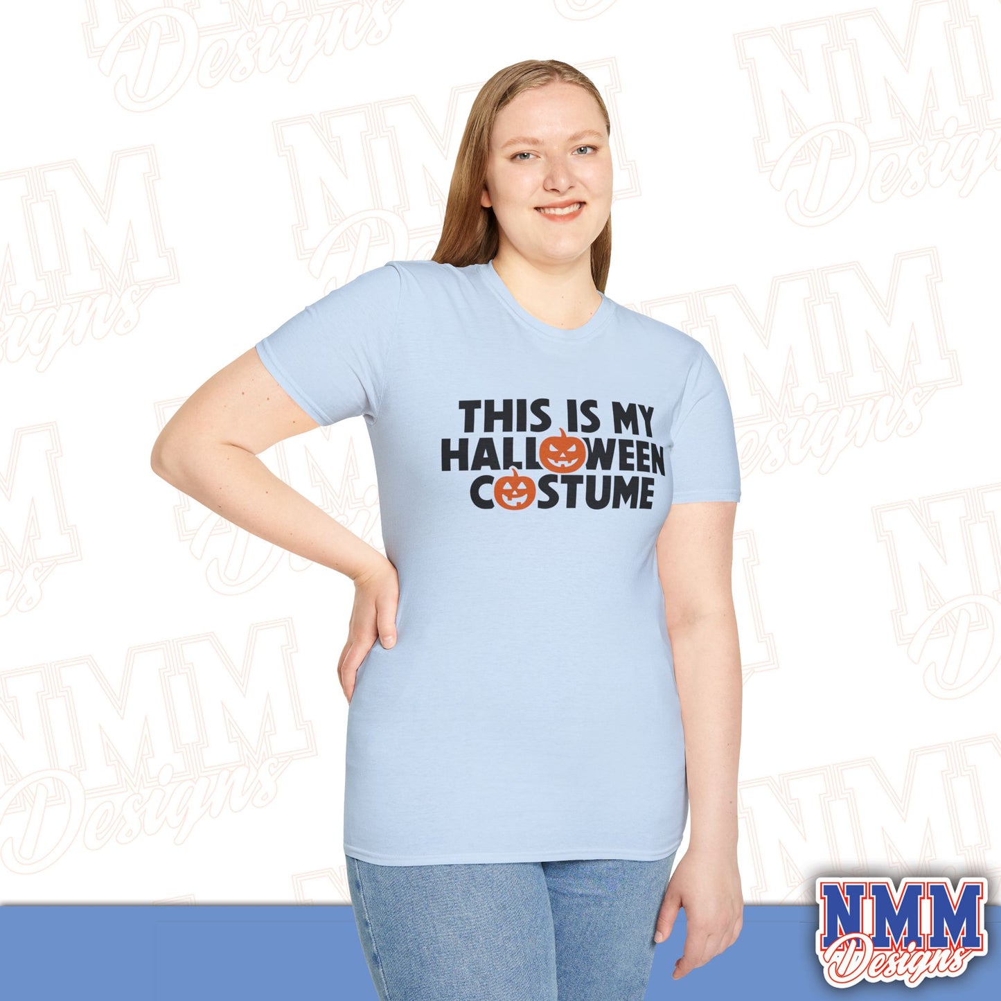 Halloween Costume T-Shirt, Funny Halloween Tee, Unisex Graphic Shirt, Holiday Outfit, Spooky Season Apparel