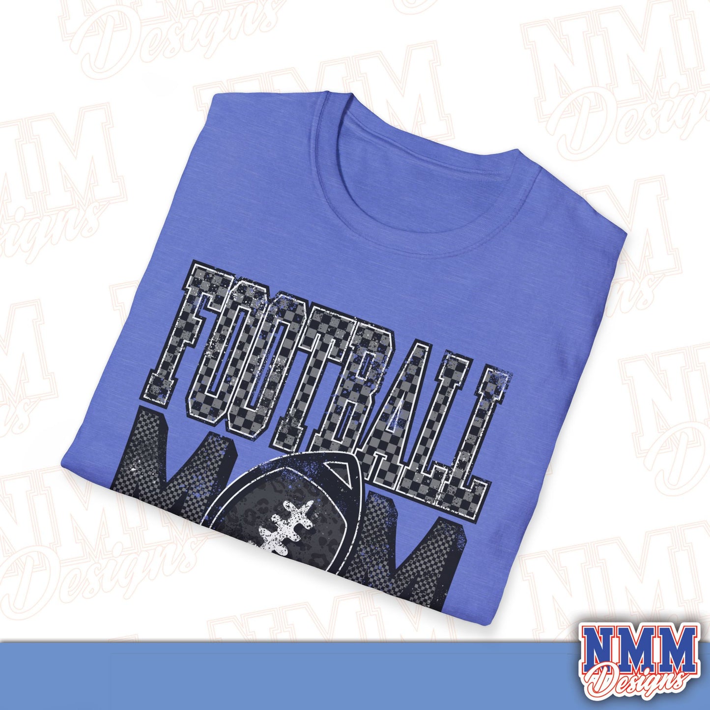 Football Mom Unisex Softstyle T-Shirt, Game Day Tee, Gift for Moms, Sports Apparel, Casual Wear