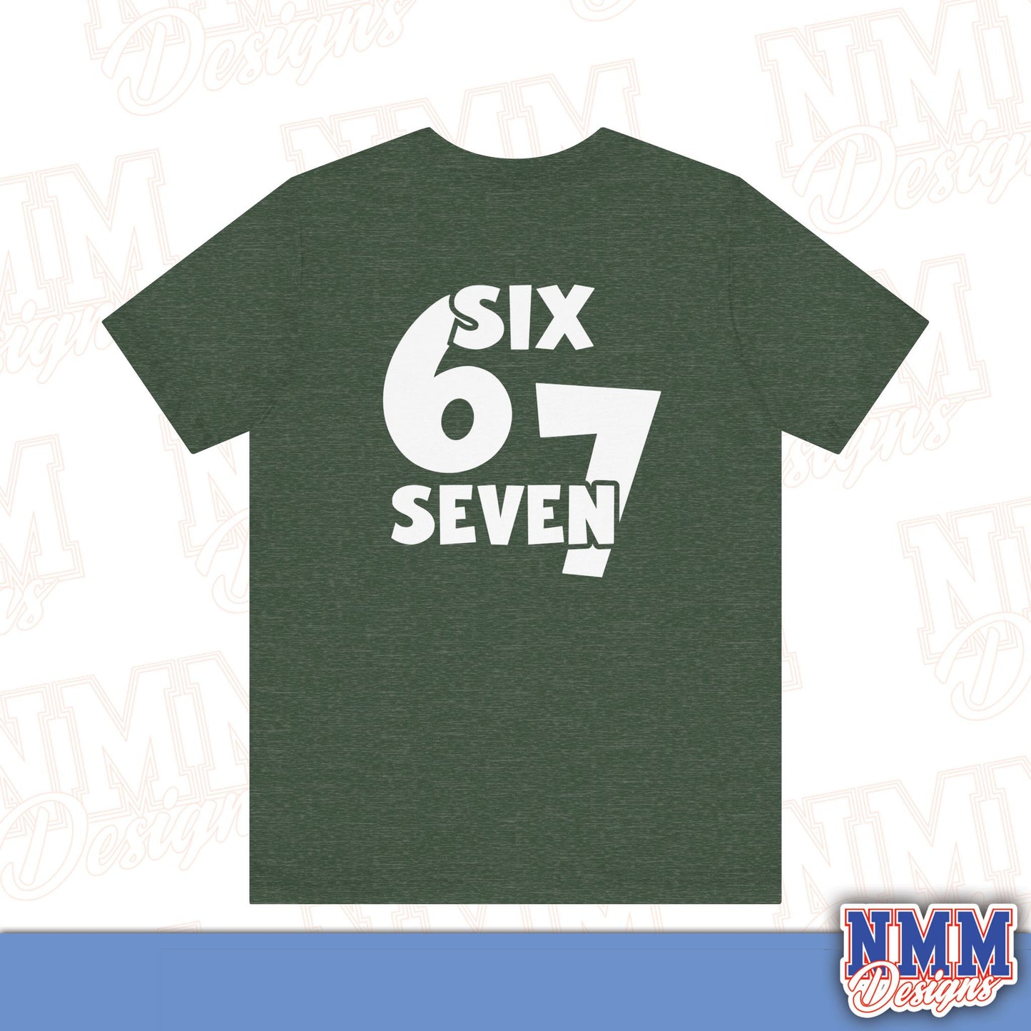 6 7 (DO THE MATH) Unisex Jersey Short Sleeve Tee