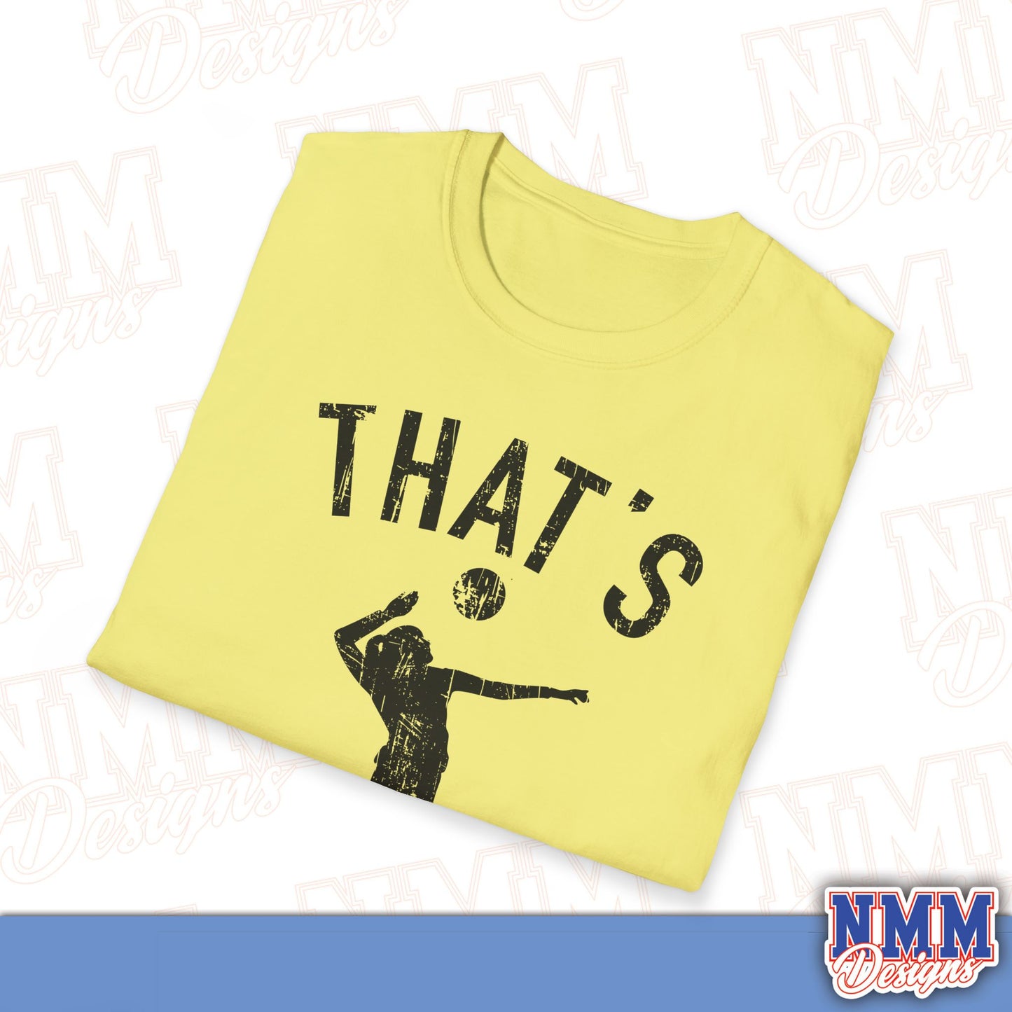That's My Girl Volleyball T-Shirt, Sports Tee, Active Lifestyle Wear, Volleyball Apparel