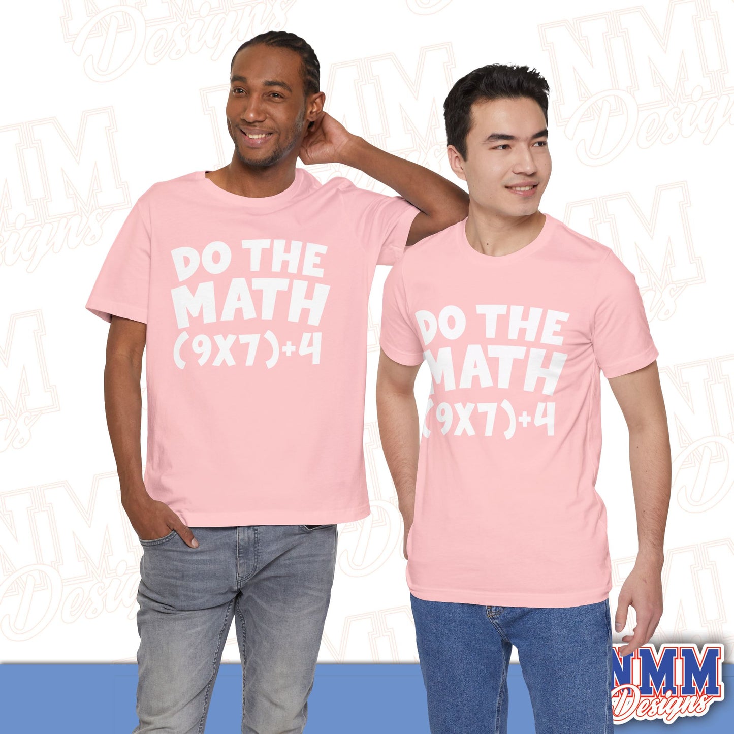 6 7 (DO THE MATH) Unisex Jersey Short Sleeve Tee