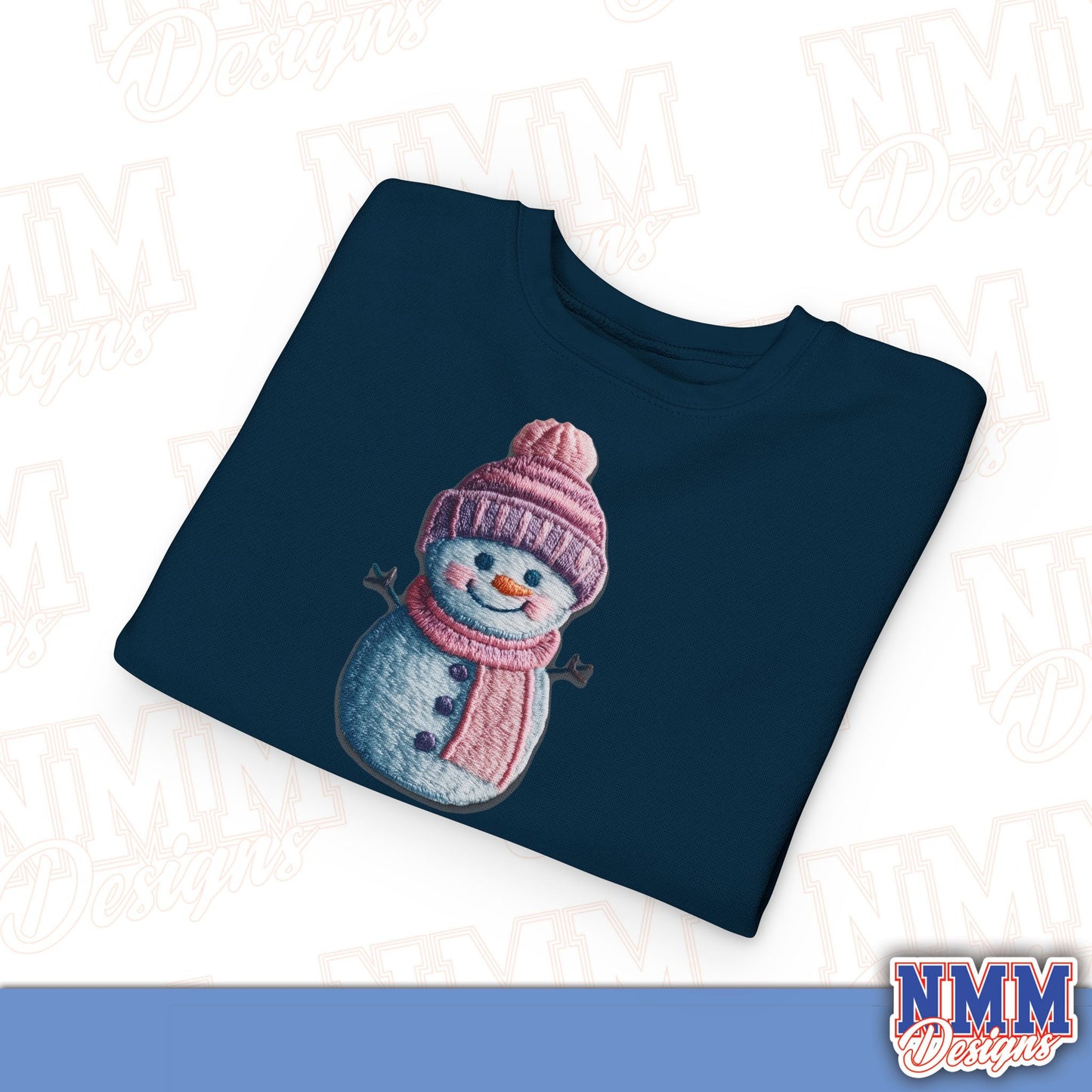 Cute Snowman Toddler Sweatshirt - Cozy Winter Wear