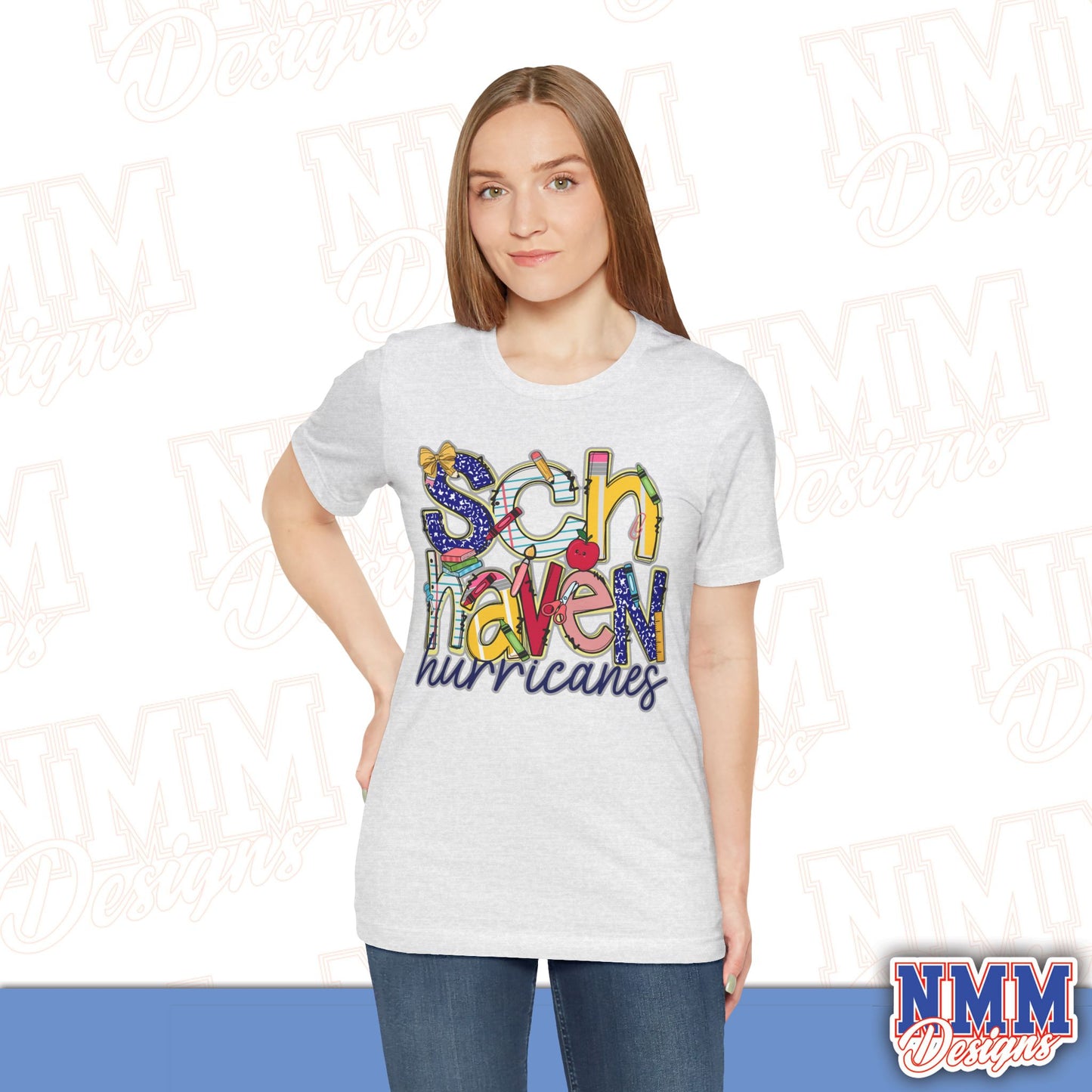 Schuylkill Haven Hurricanes Tee Shirt, Unisex Graphic T-Shirt, Casual Wear, Perfect for School Spirit, Gifts for Sports Fans, Summer Outfit