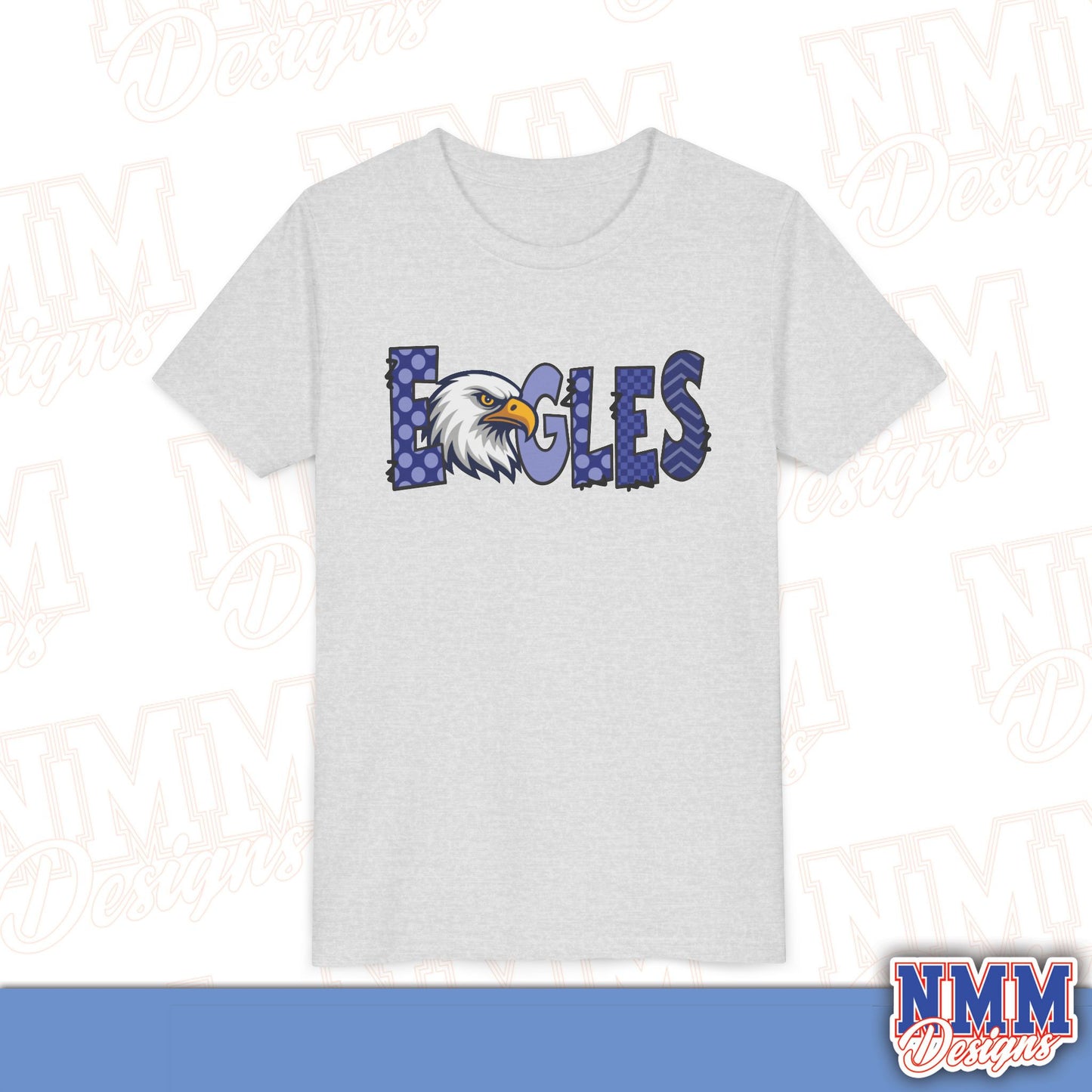 Eagles Youth Shirt, Kids Sportswear, School Spirit Apparel, Back to School